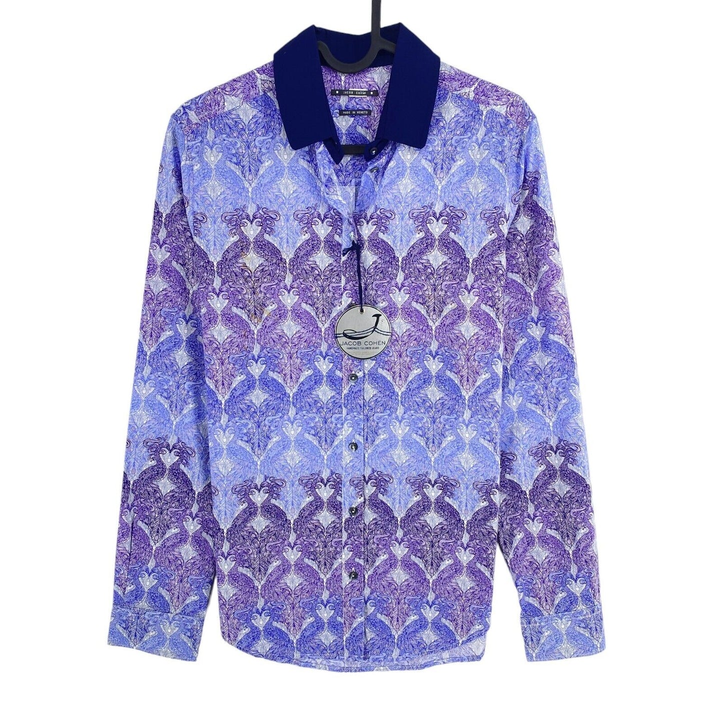 JACOB COHEN Women J351 Colored Printed Long Sleeves Shirt Size S