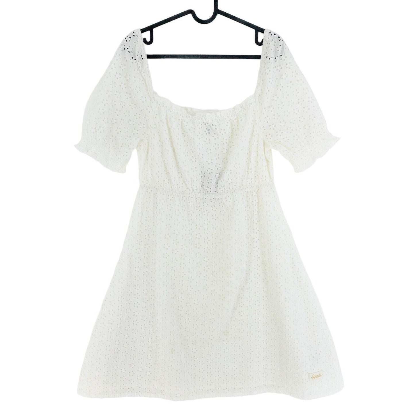 GANT Girls White Anglaise Broderie Dress Size 16 Years 170  cm