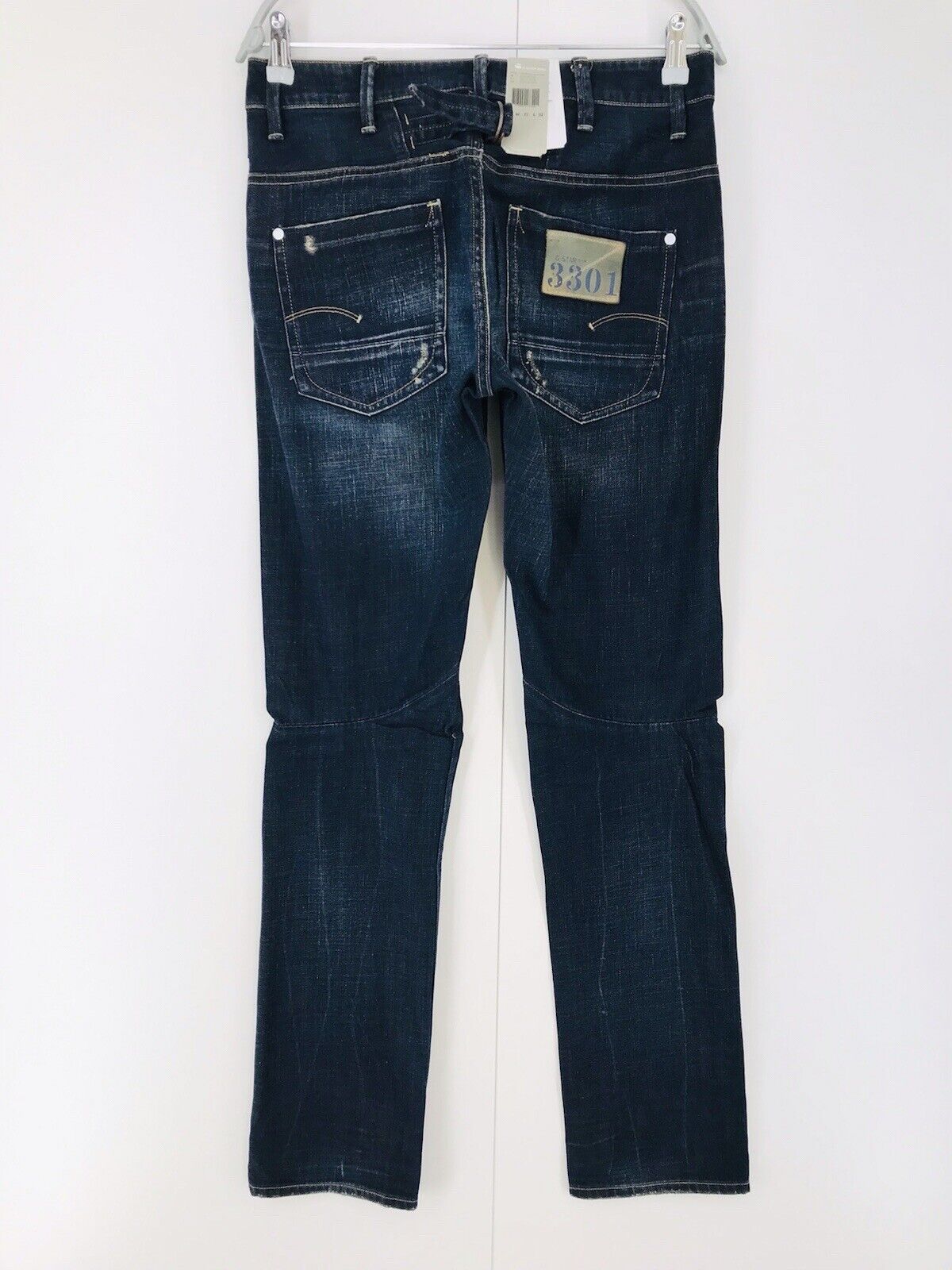 G-STAR RAW FRONTIER JACK Women Dark Blue Regular Straight Fit Jeans W27 L32