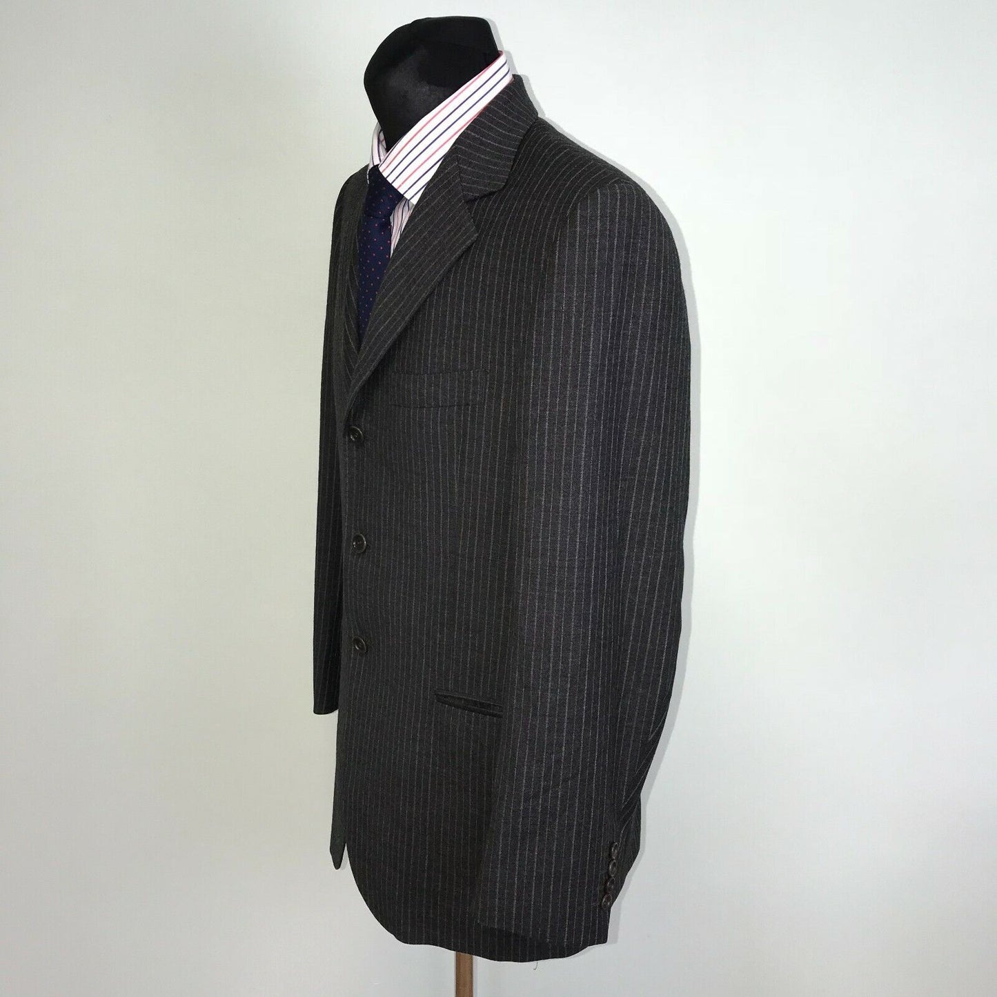 Maurizio Baldassari Grey Italian Wool Blazer Jacket Size EUR 50 US/UK 40