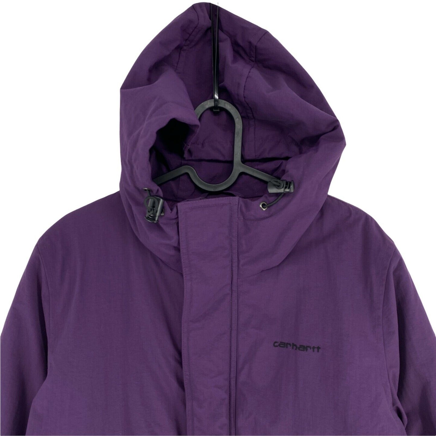 CARHARTT Purple Hooded Padded Jacket Coat Size M