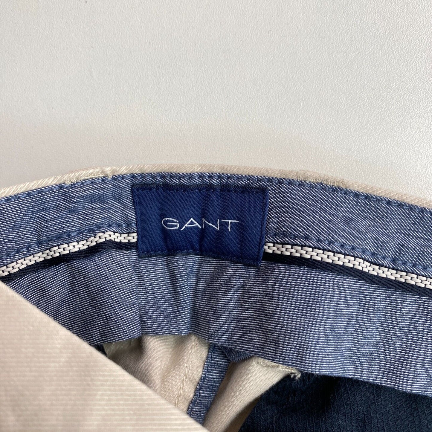 GANT Graue Slim Fit Chinohose, Größe W30 L34