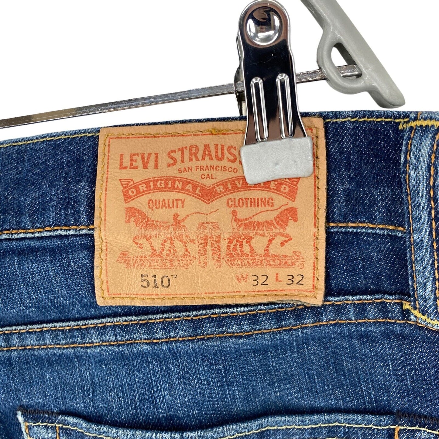 Levi's 510 Blue Stretch Skinny Fit Jeans W32 L32