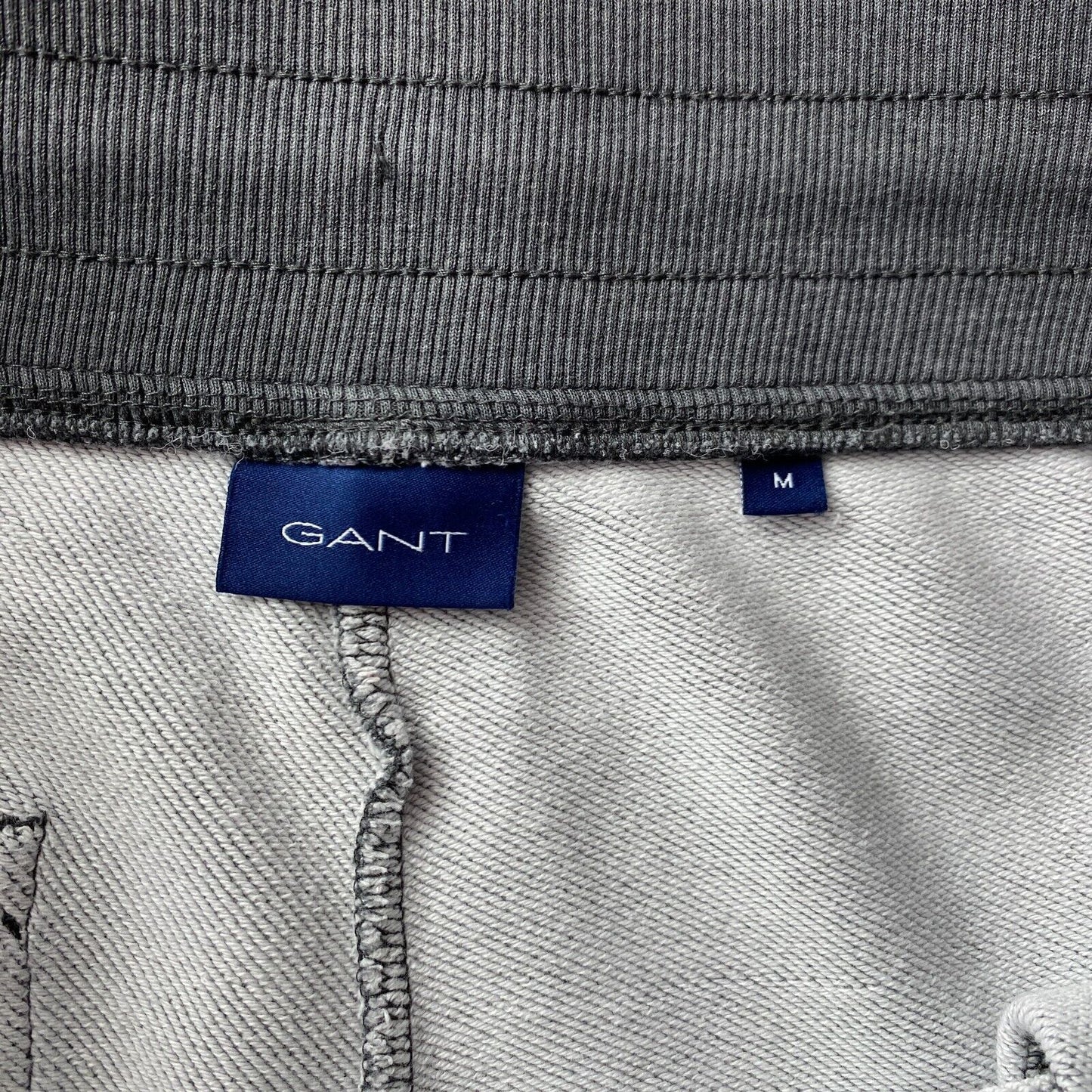 GANT Grey Regular Fit Logo Sweat Pants Trousers Size M