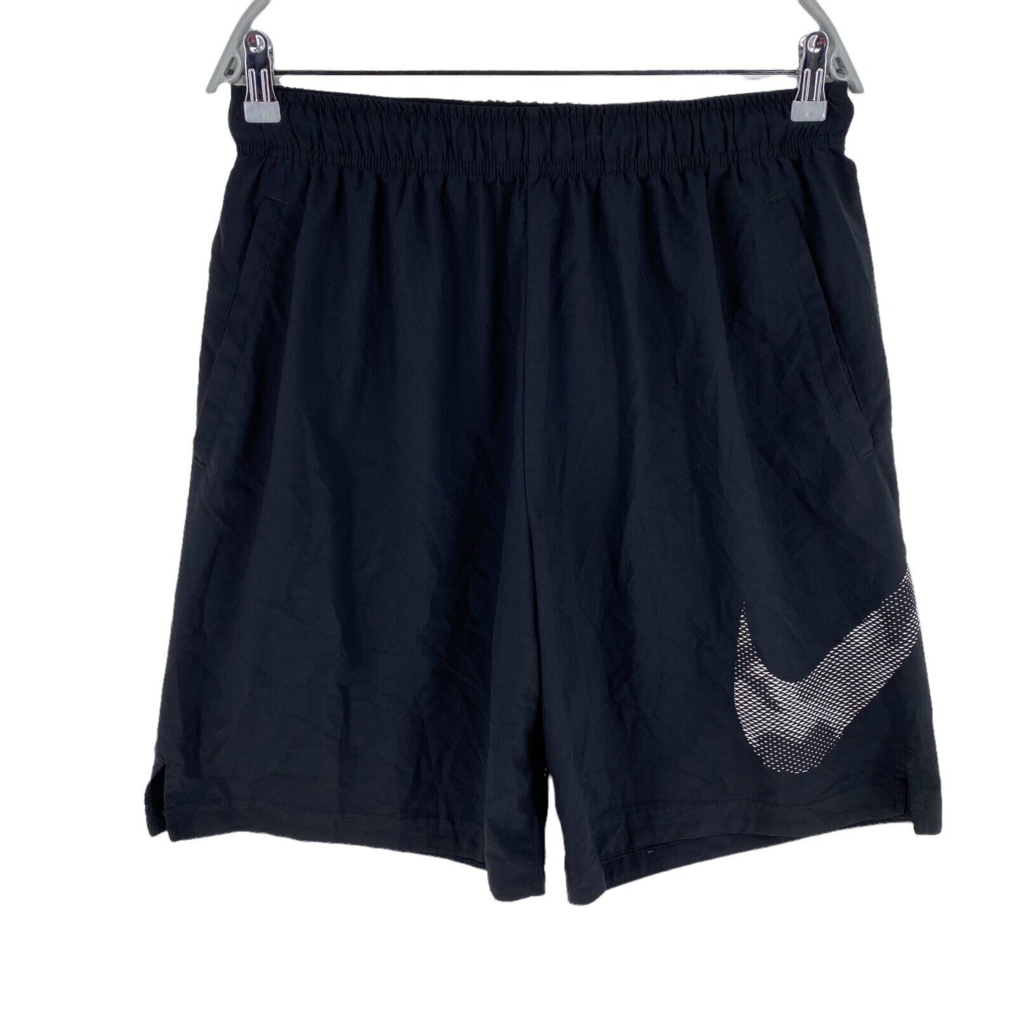 NIKE DRI FIT Activewear-Shorts, Schwarz, Größe L