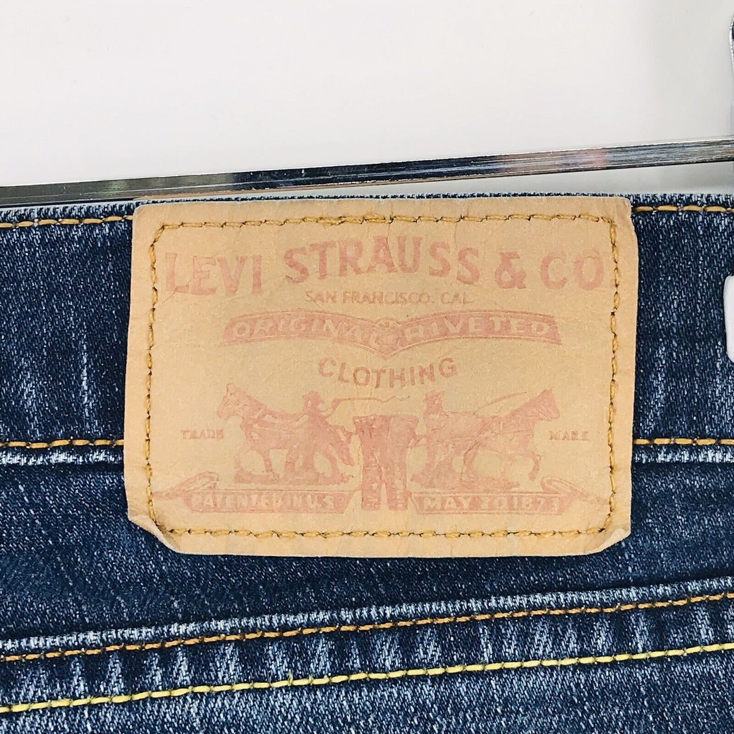 Vintage Levi's Women 529 Blue Regular Bootcut Fit Jeans W30 L30