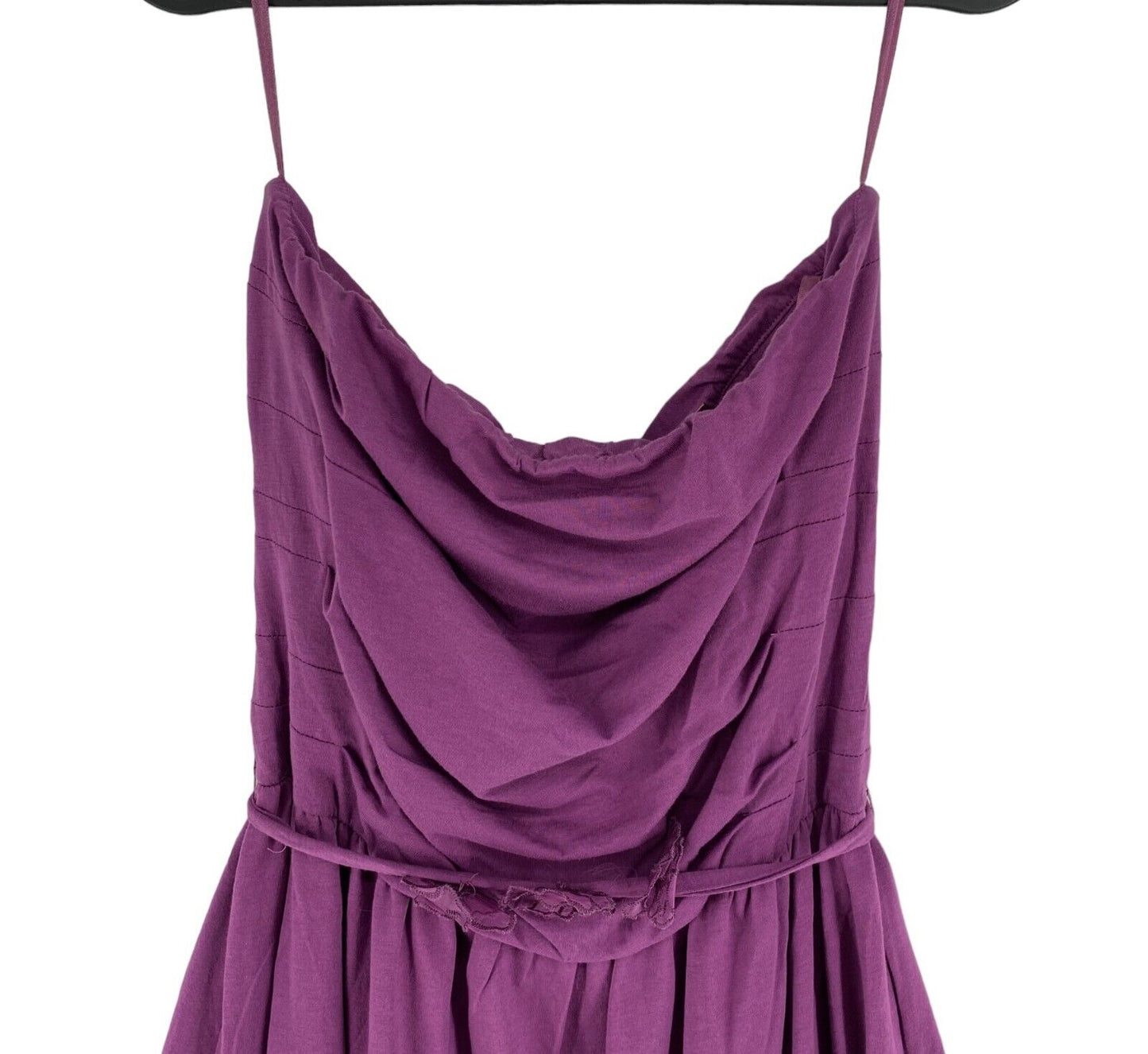 MORE & MORE Women Purple Sleeveless Flared Dress Size EU 42 UK 14 US 12