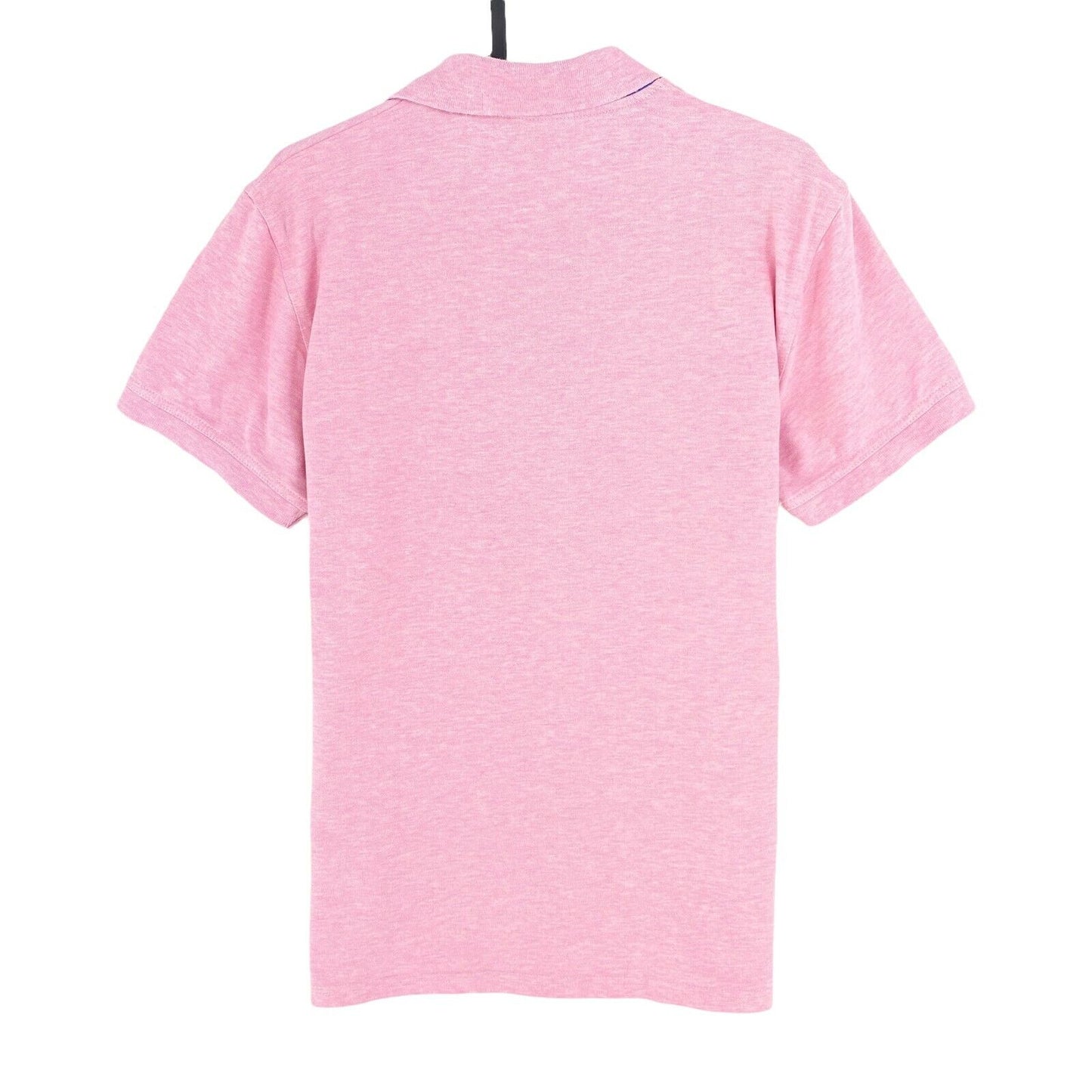 GANT Pink Contrast Collar Pique Rugger Polo Shirt Size S