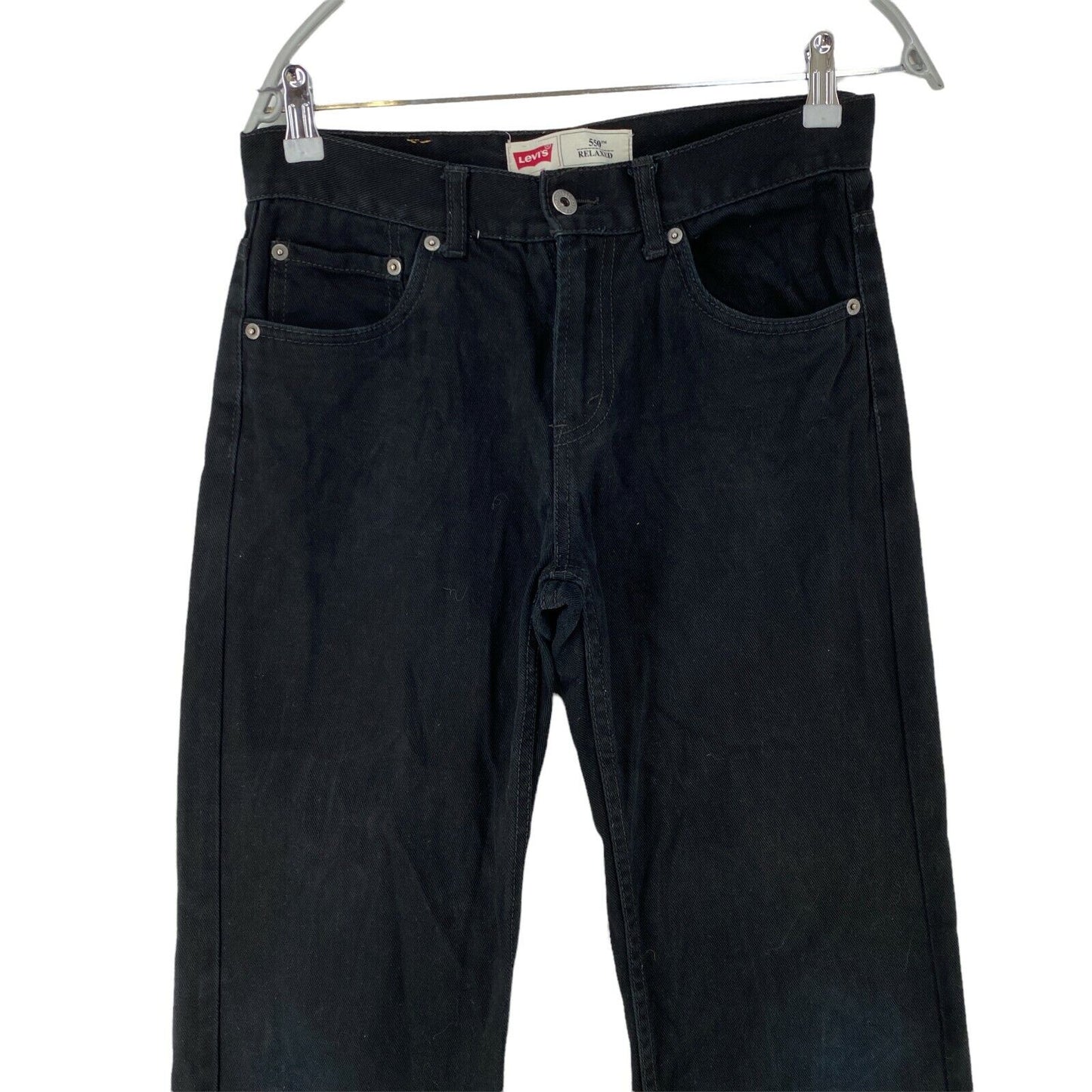 Levi's 550 Jeans für Jungen, Relaxed Fit, Dunkelgrau, Größe 16 Jahre, Regular/W28 L28