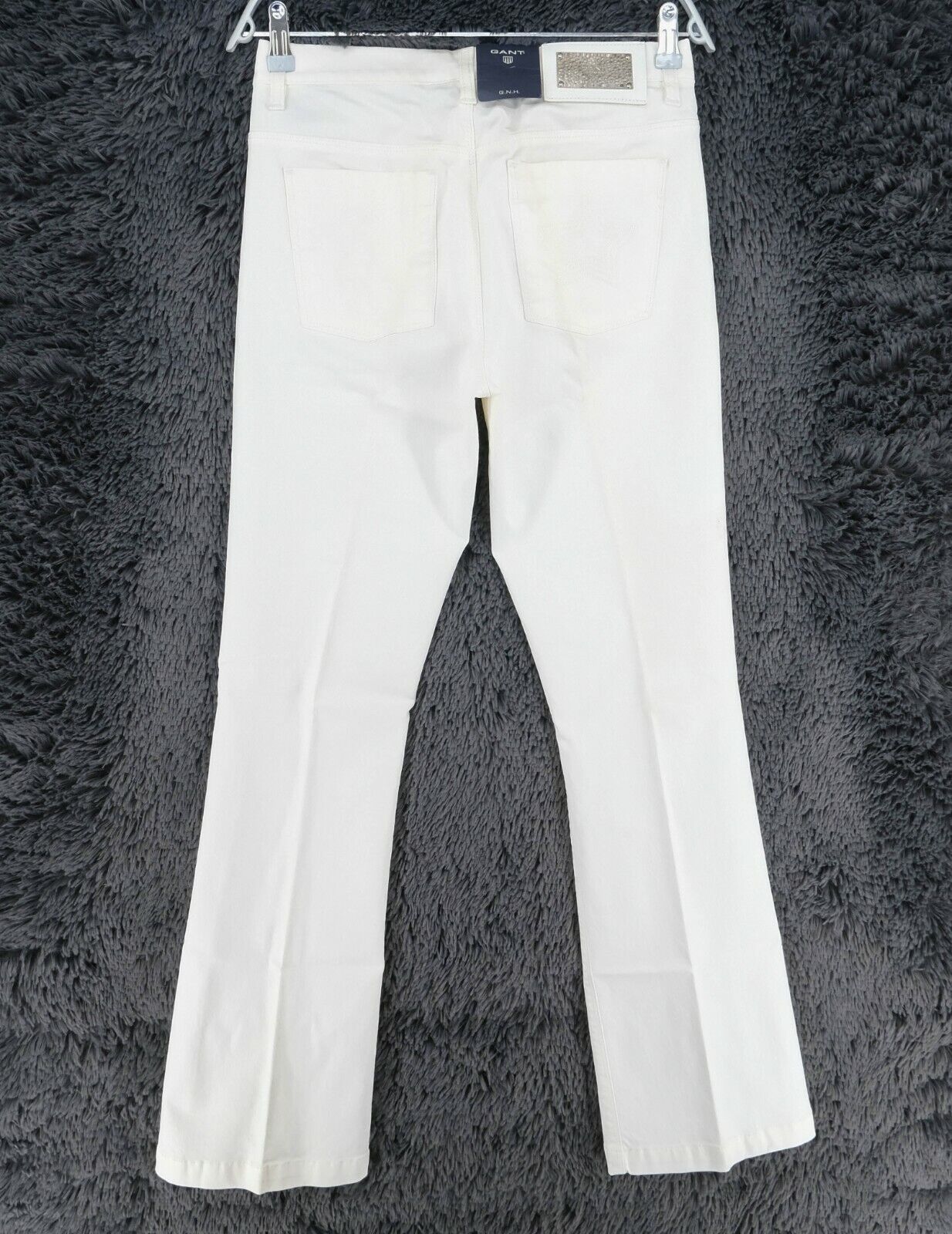 GANT White Dawn Twill gewachste Bootleg-Hose, Größe W28 L34 W30 L34