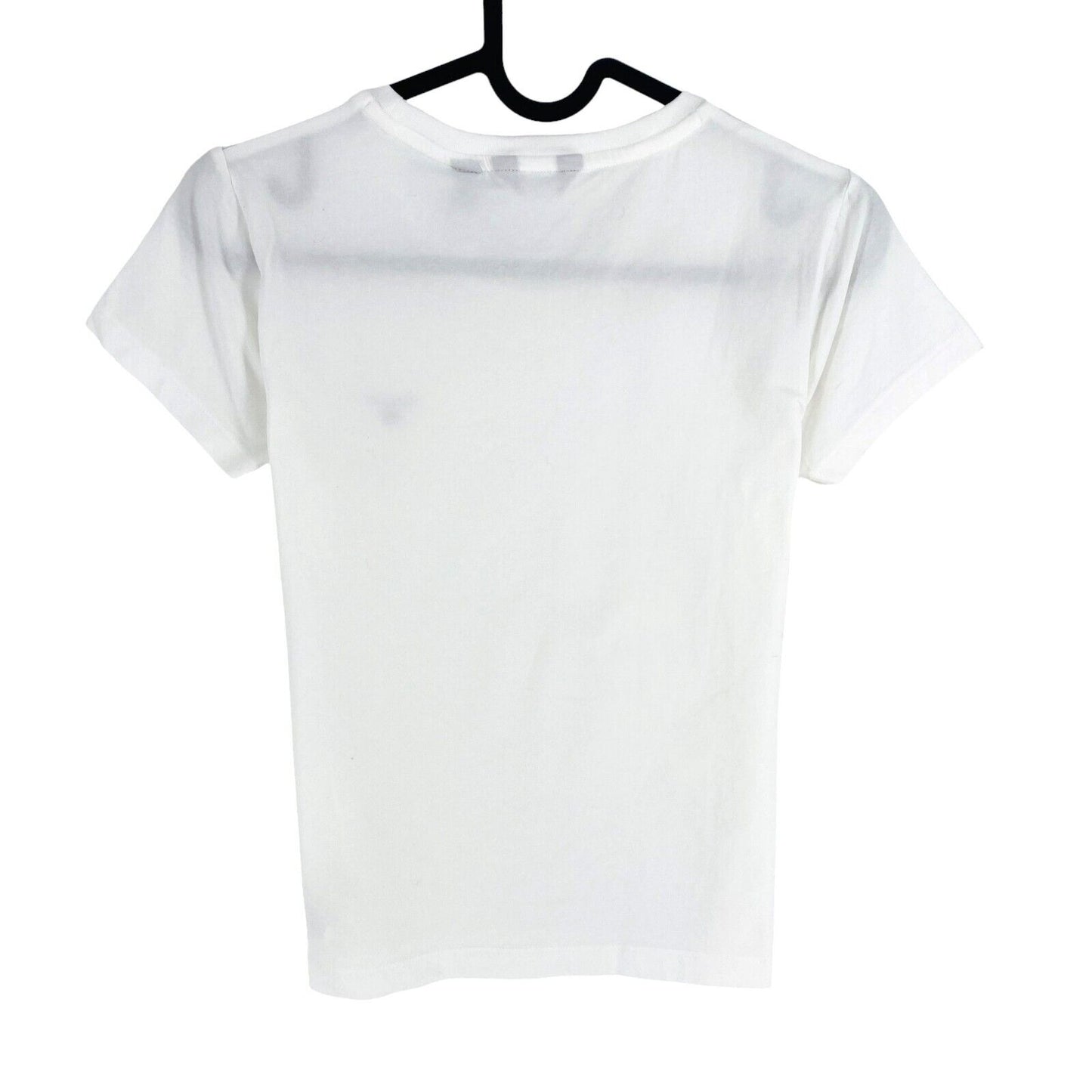 GANT Girls White Fitted Original Crew Neck T-Shirt Size 13-14 Years 158/164 cm