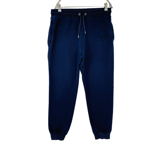 GANT Mens Dark Blue Regular Fit Cuffed Sweatpants Trousers Size L