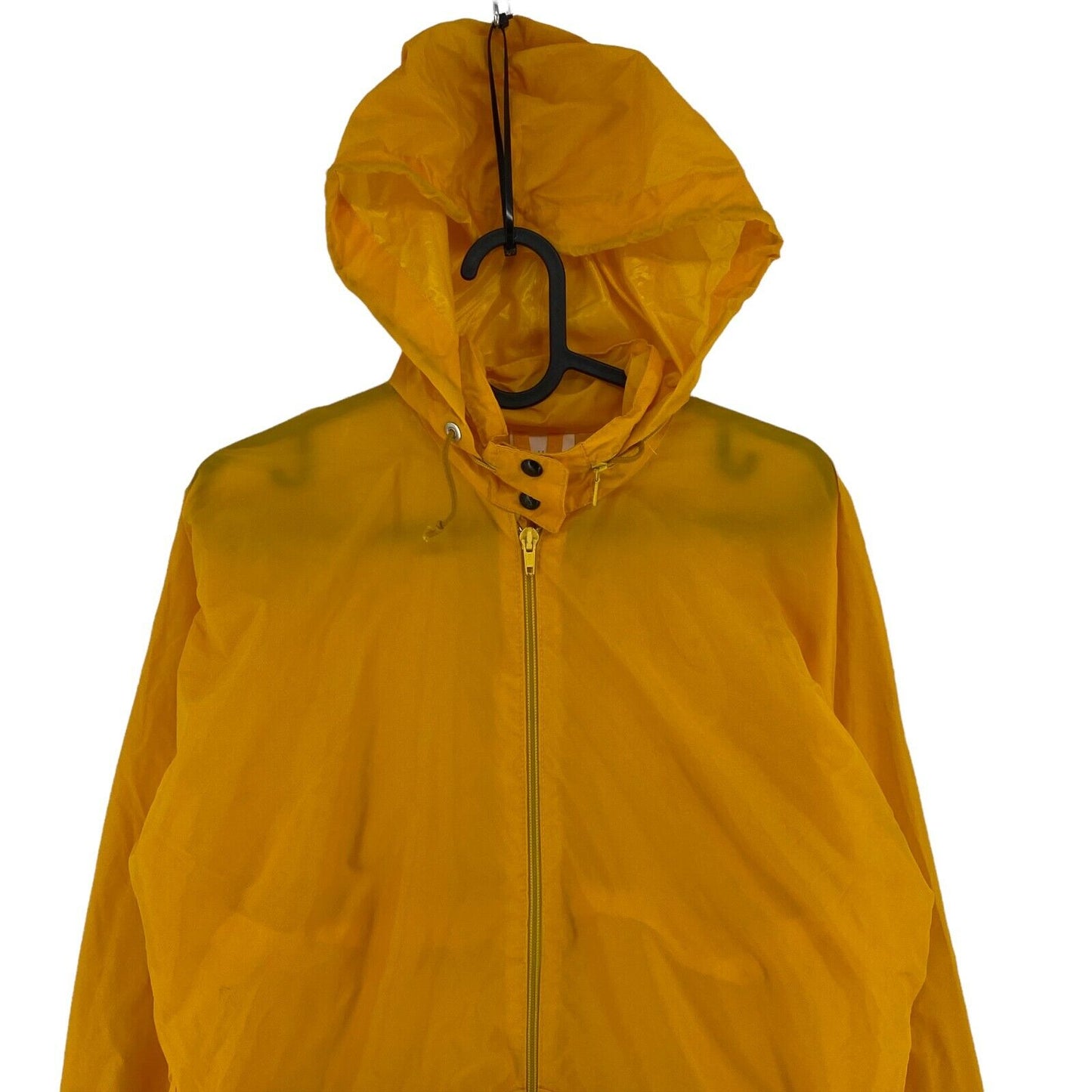 HELLY HANSEN Yellow Hooded Rain Coat Size 14 Years