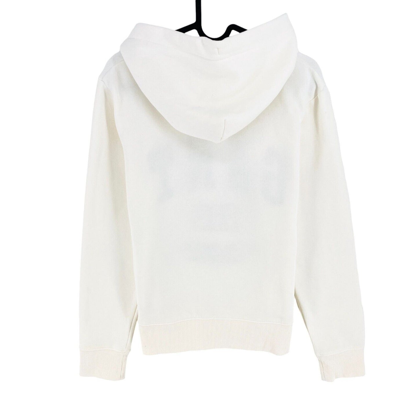 GANT Blanc Rétro Logo Sweat à capuche Pull Taille S