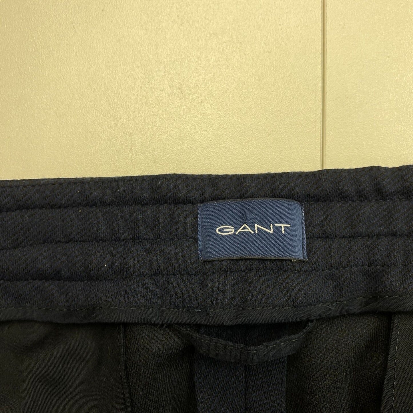 GANT Marineblaue Slim Fit Chinohose Hose Größe EU 48 UK/US 38