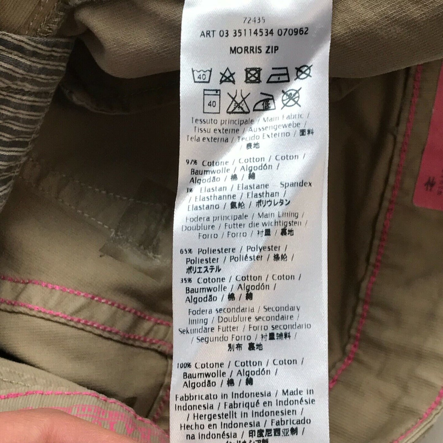 GAS MORRIS Damen Jeans in normaler Straight-Fit-Passform, Braun, Größe W29 L34