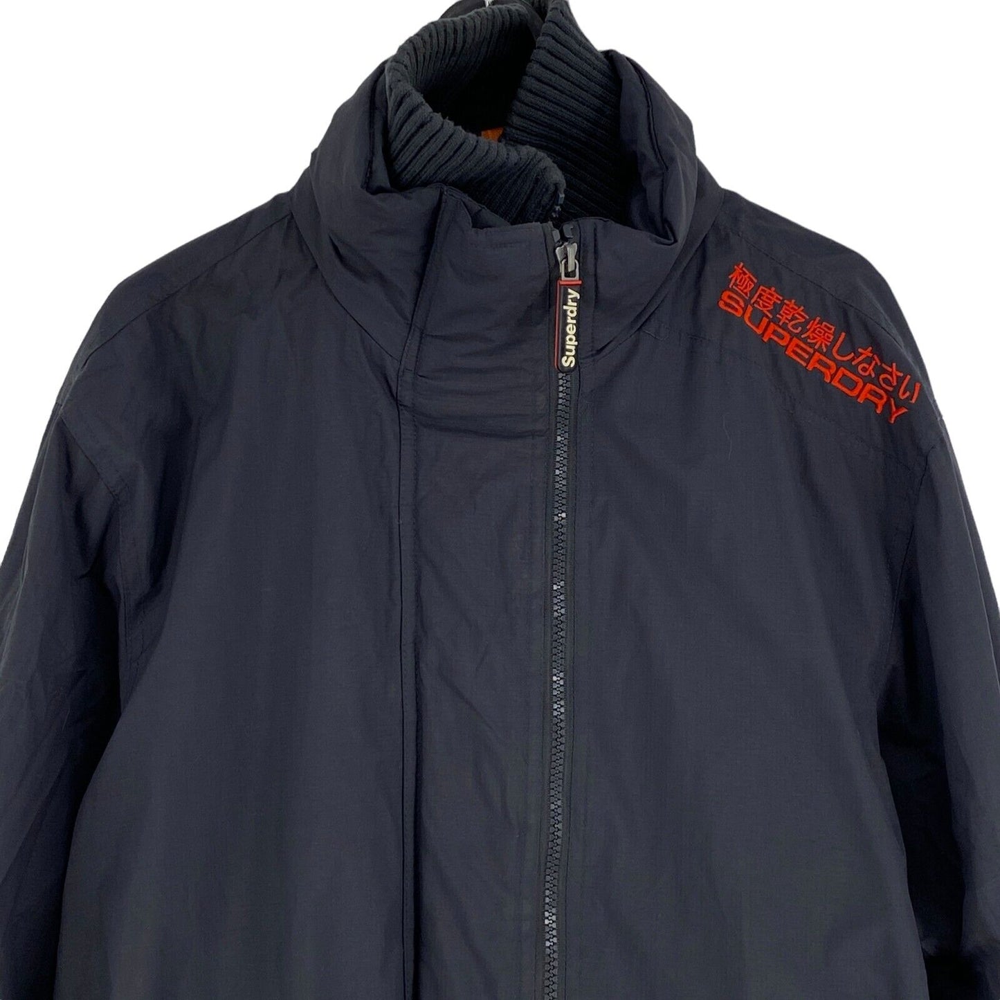 SUPERDRY Professional The Windcheater Dunkelgraue Jacke Größe M