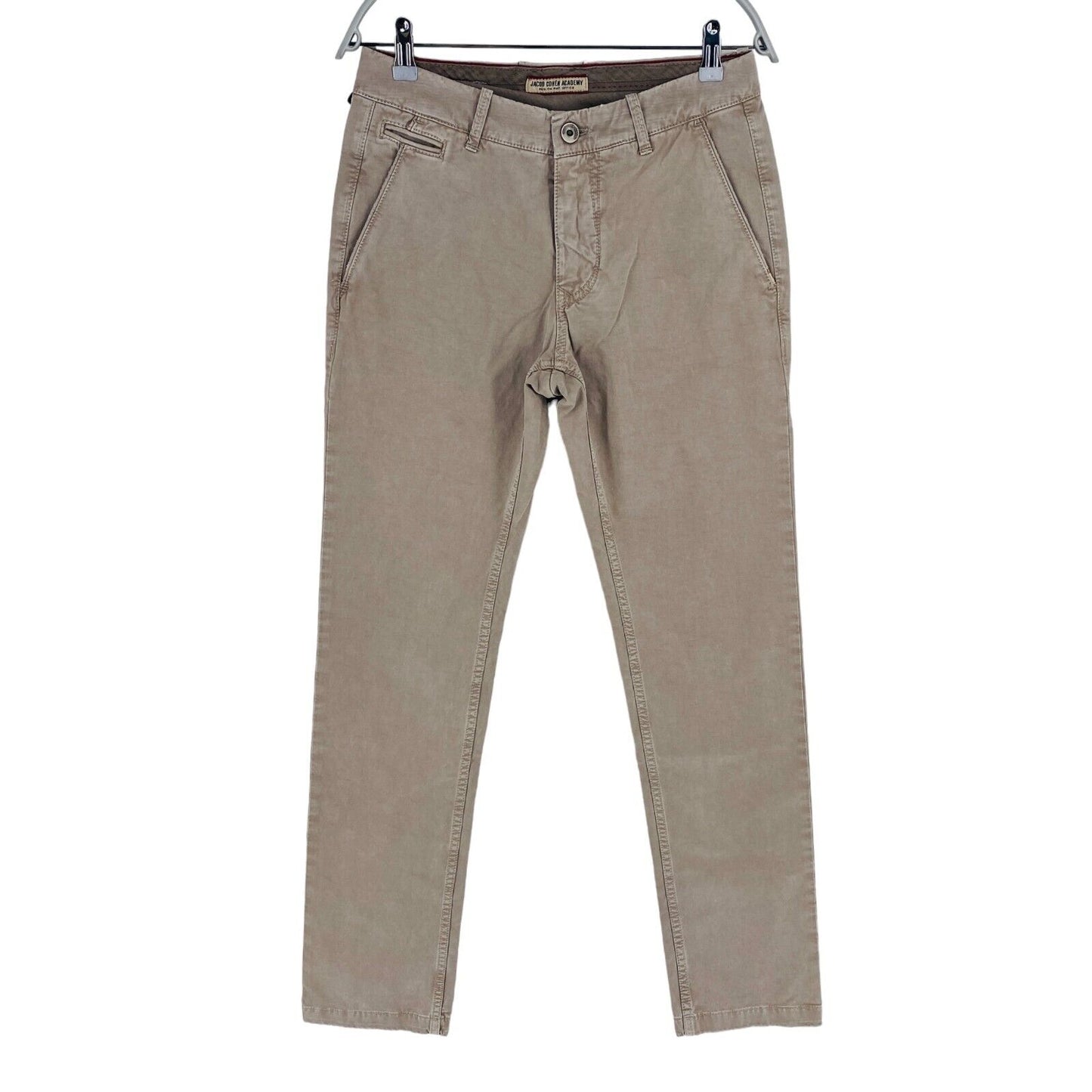 Jacob Cohen Herren BOBBY Braun Slim Chino Hose Größe W30 L34 Made in Italy