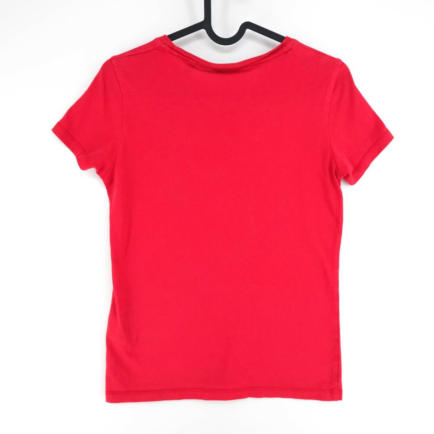 GANT T-shirt rouge à col rond avec grand logo Taille XS