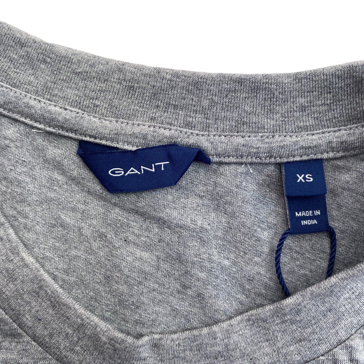 GANT Gris Icon G T-shirt à col rond Taille XS