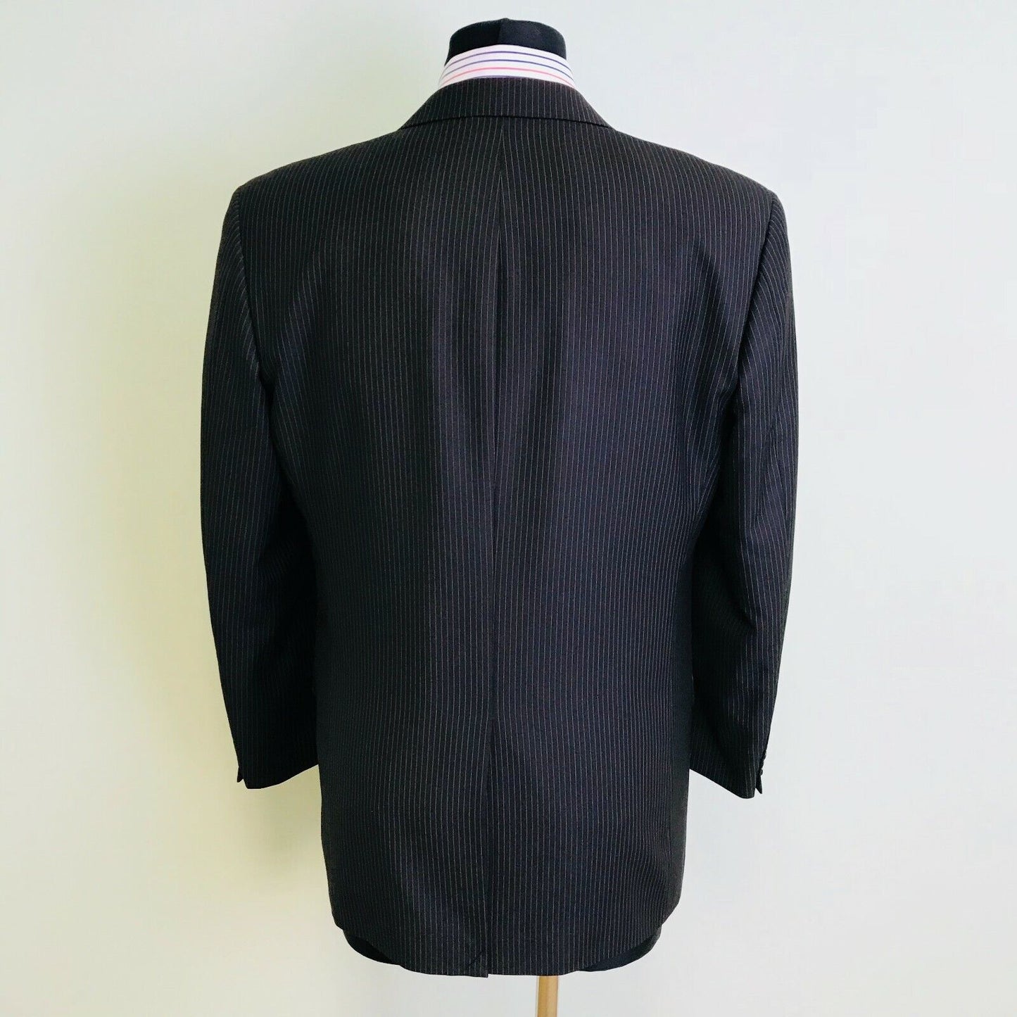 Henry Morell Wool Blend Gris Blazer Veste Taille EUR 48 US UK 38