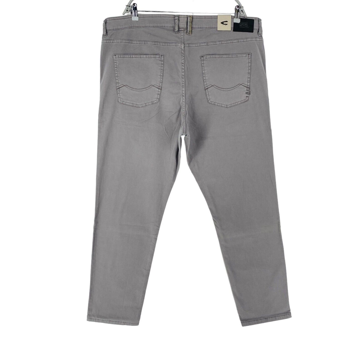 Camel Active HOUSTON Grey Mens Regular Straight Fit Jeans Trousers W44 L32