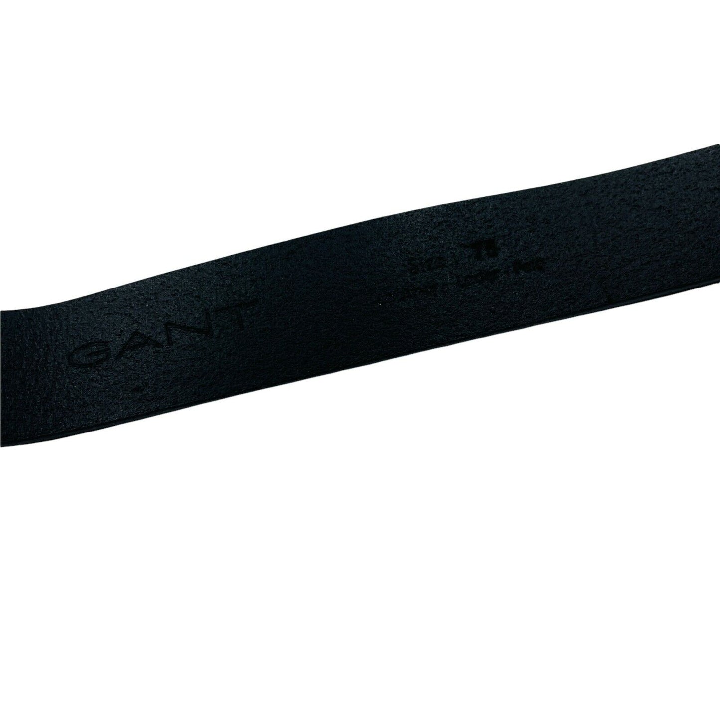 GANT Ladies Black Classic Leather Belt Size 75 cm 30 inches