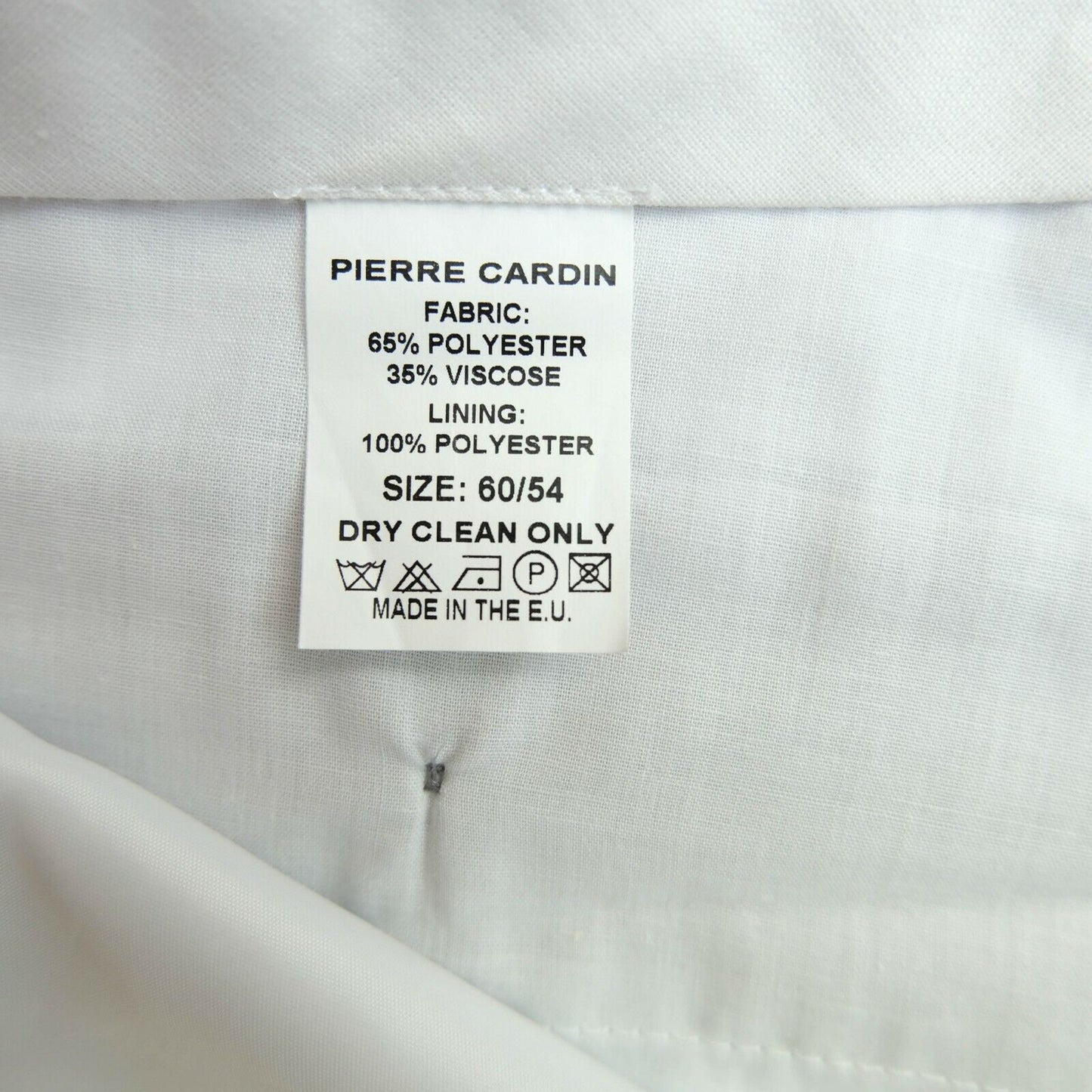 PIERRE CARDIN Light Grey Dress Pants Trousers Size 54