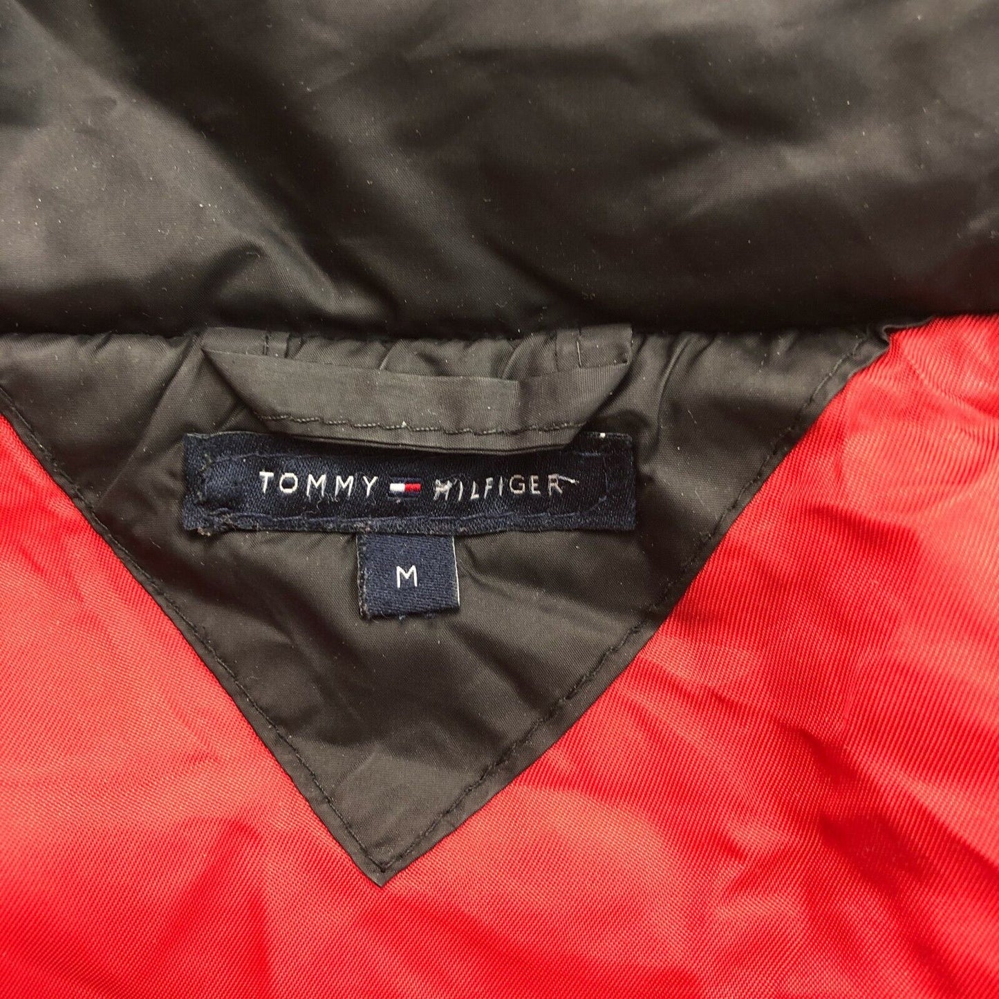 TOMMY HILFIGER Navy Blue Down Puffer Jacket Coat Size M