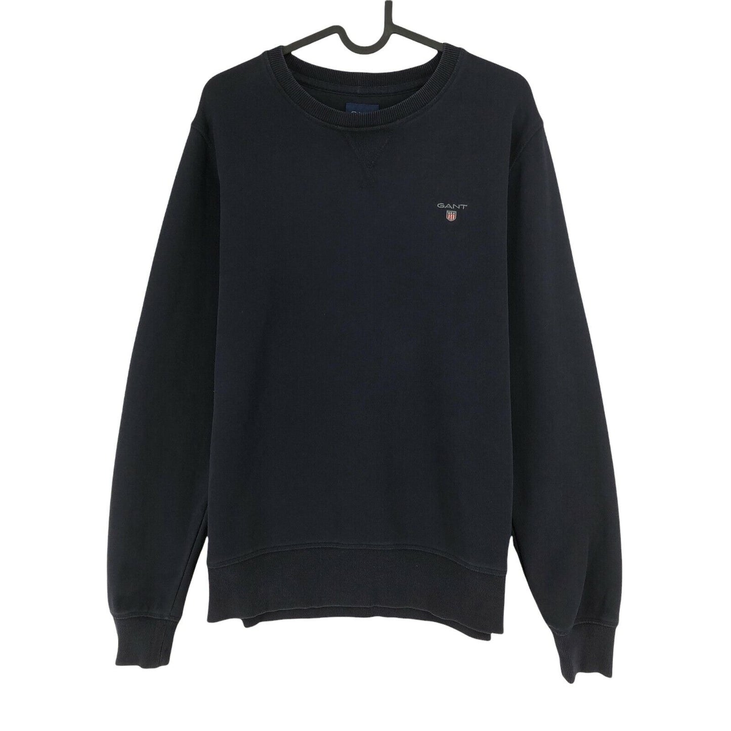 GANT Navy Blue Original Logo Crew Neck Sweat Jumper Sweater Size M