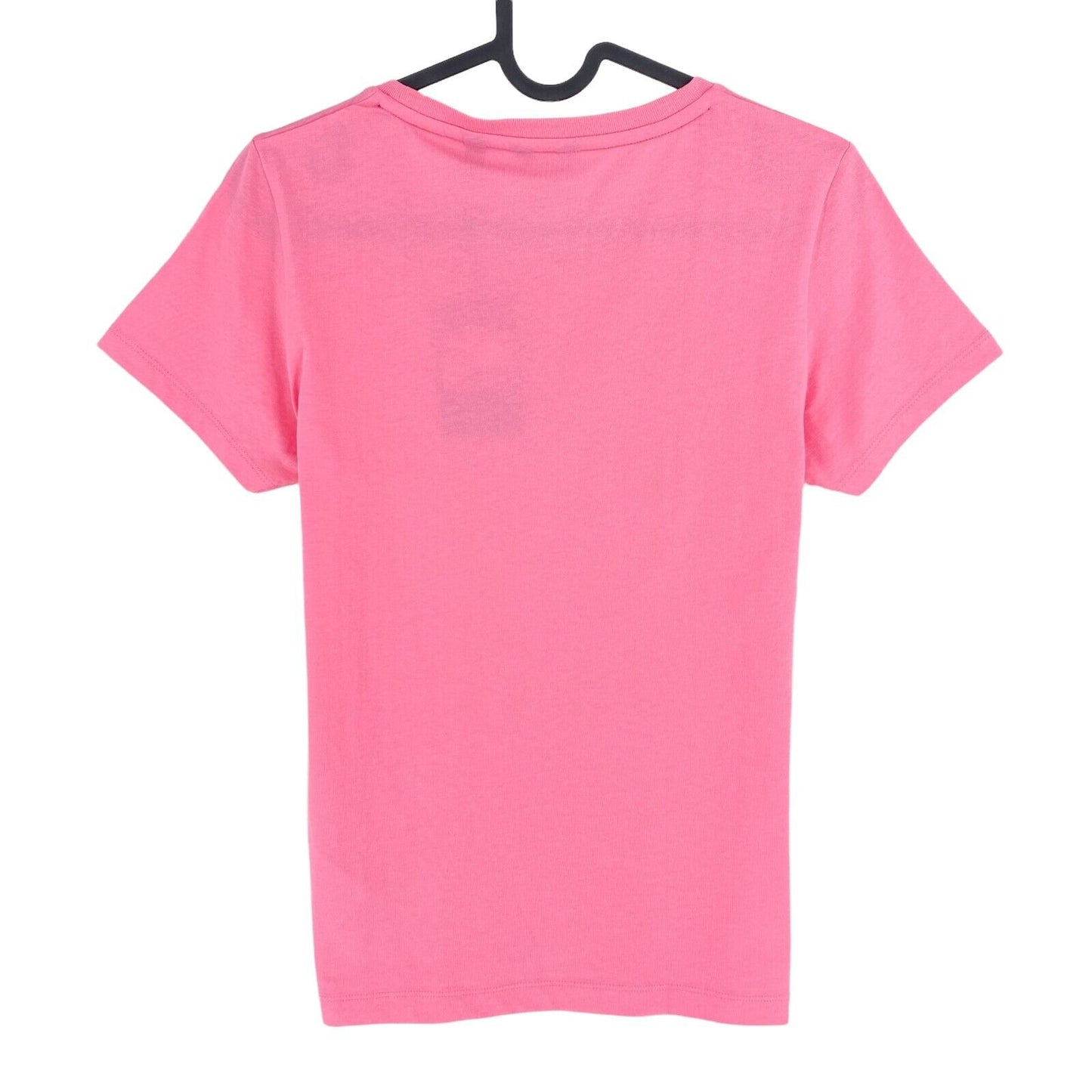 GANT T-shirt à col rond avec logo rose taille XS