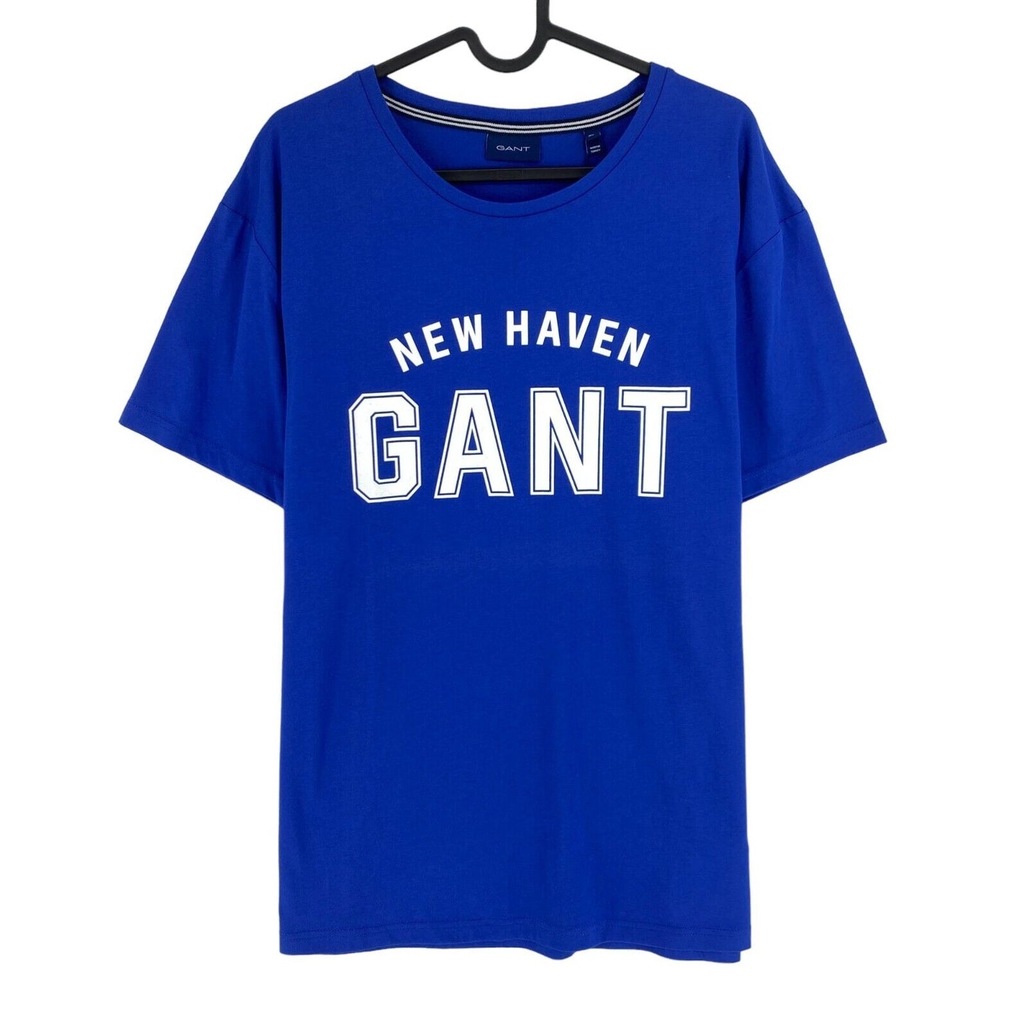 GANT Blue Logo Crew Neck Short Sleeves T Shirt Size XL