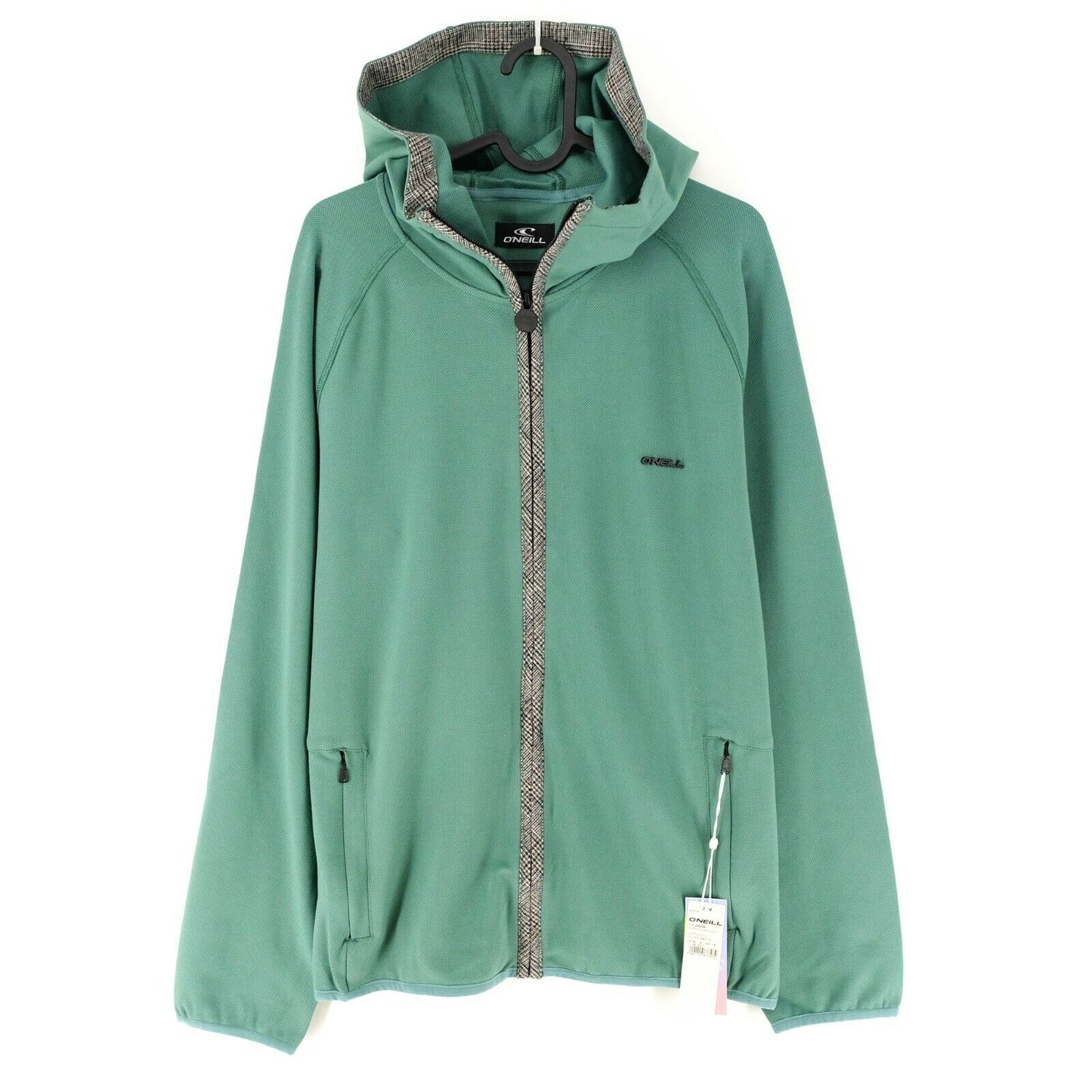 O'NEILL XPLR Super Fleece Vert Full Zip Sweat à capuche Veste Jumper Taille M