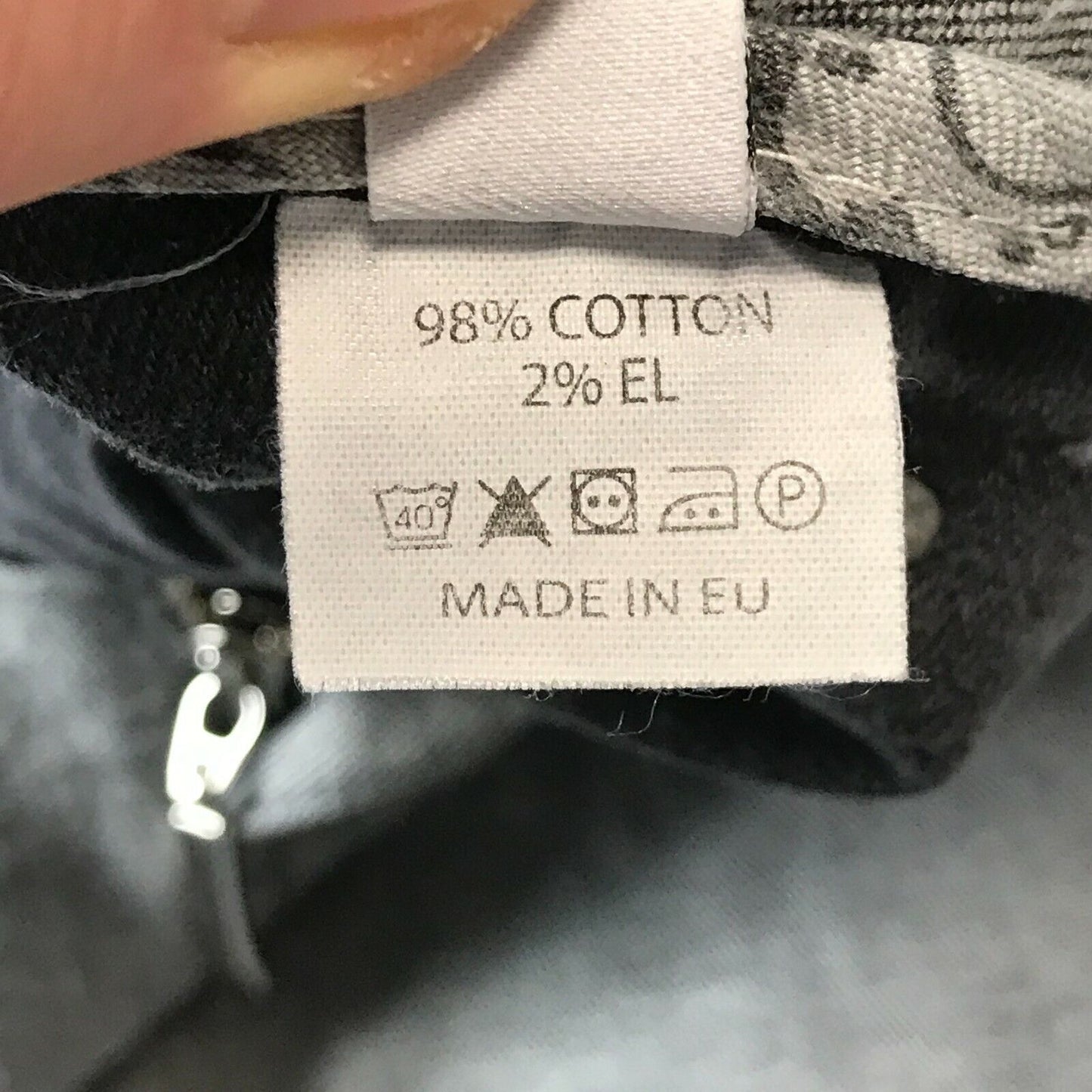 LAK Damen Jeans im Skinny Fit, Grau, Größe W29