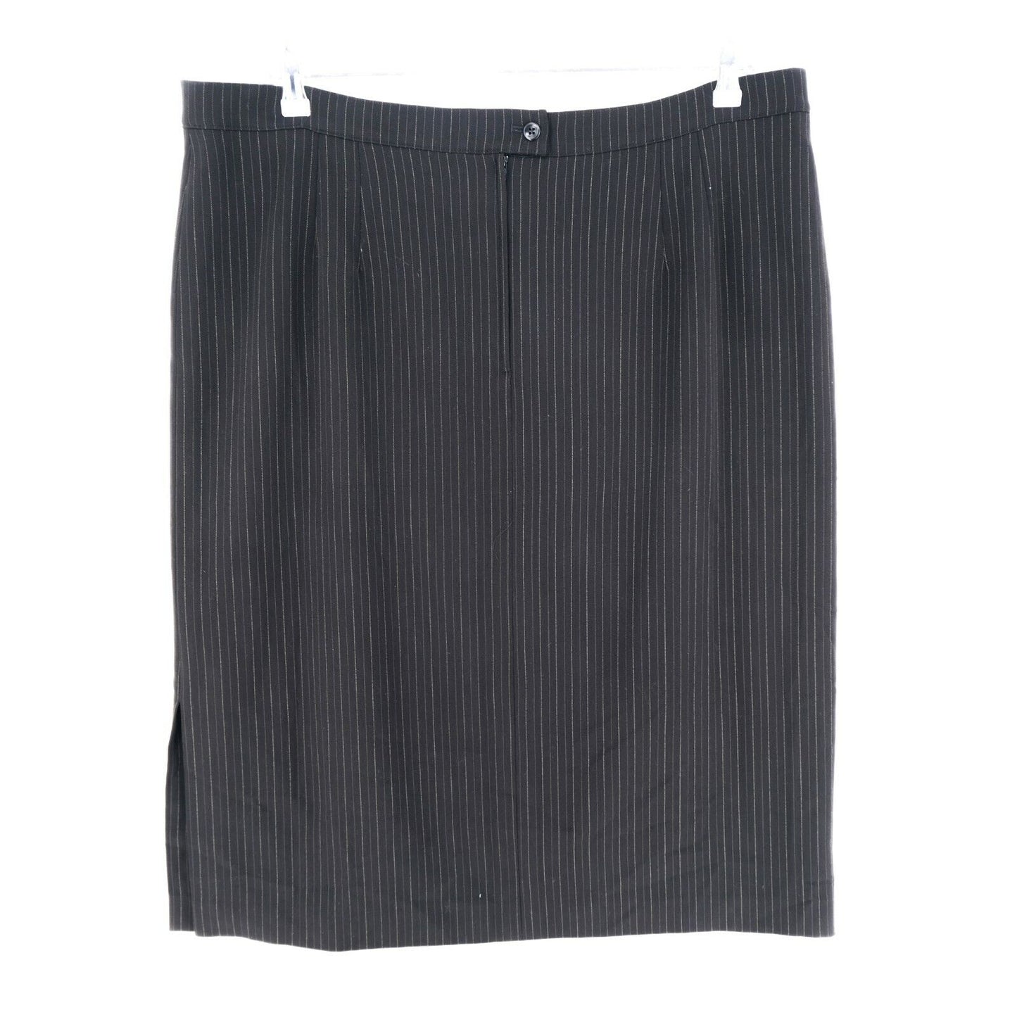 PERSONA Brown Striped Skirt Size EUR 50 UK 22 US 20