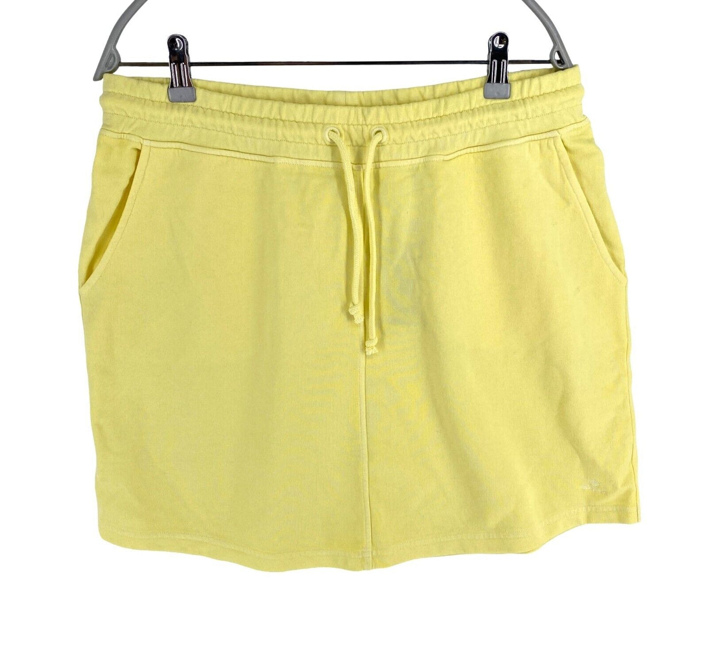 GANT Women Yellow Sun Faded Sweat Skirt Size L