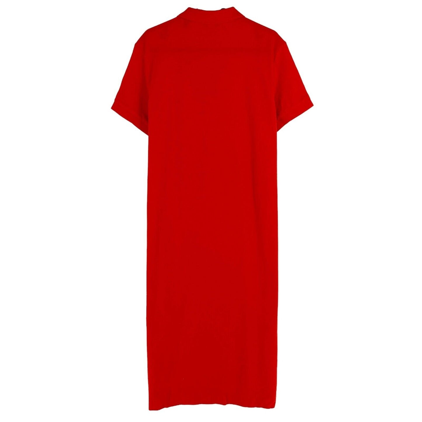 GANT Women Red Pique Polo Dress Size L