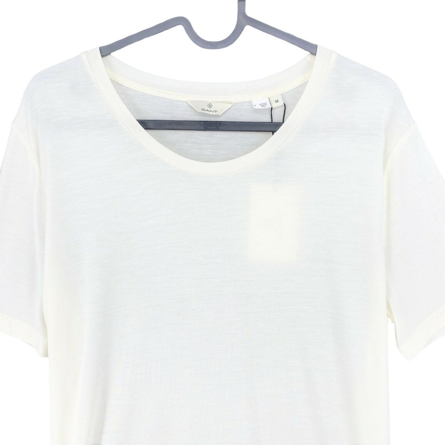 GANT White Light Weight Crew Neck T Shirt Size M