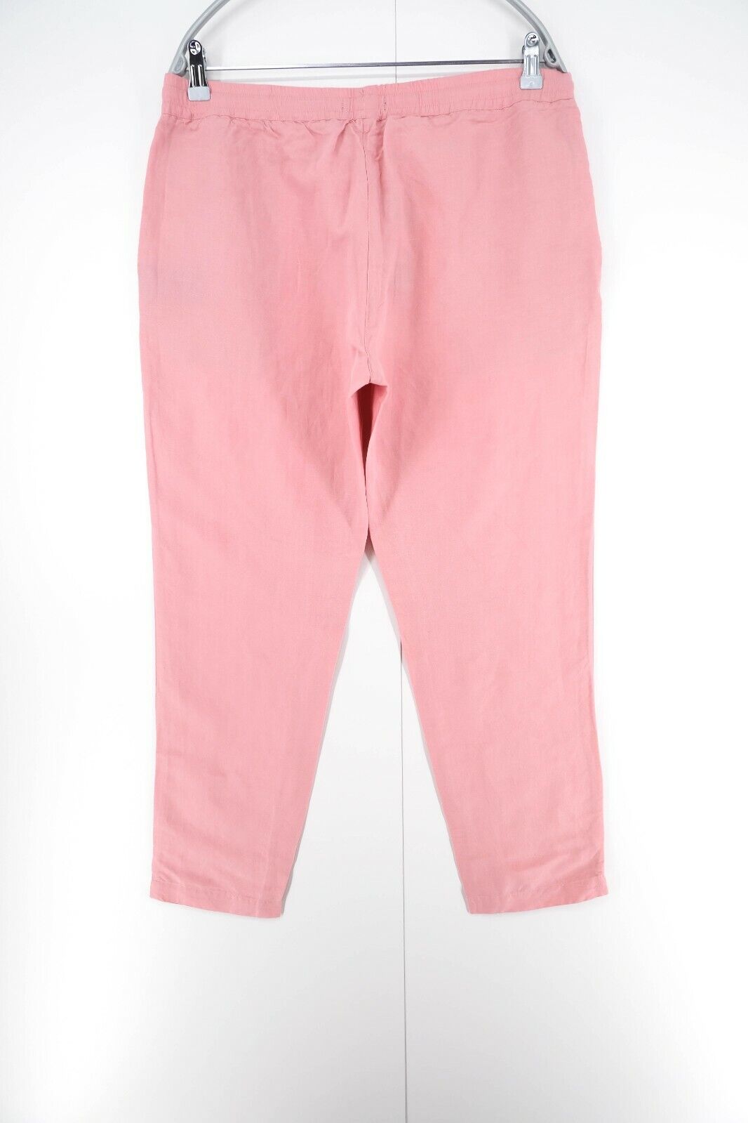 GANT Pink Summer Linen Pull On Pants Trousers Size EUR 38 UK 10 US 8