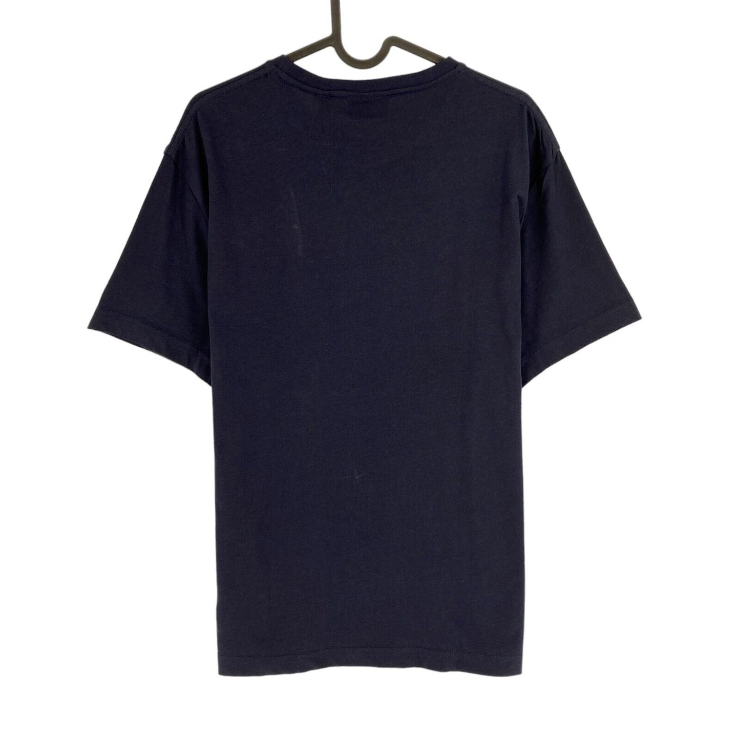 GANT Men Navy Blue Shield Crew Neck Short Sleeves T Shirt Size M