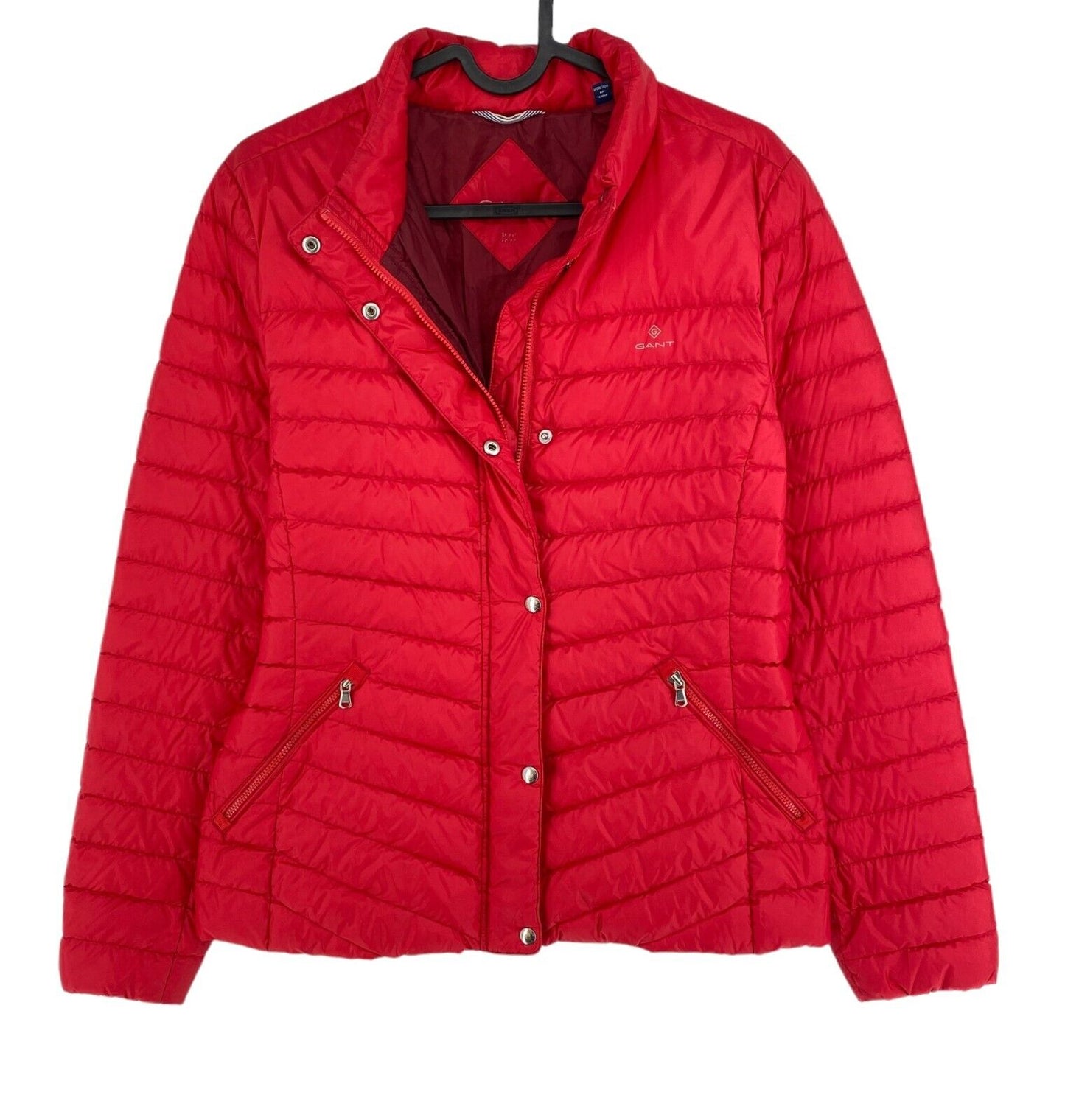 GANT Red Light Down Puffer Coat Jacket Size S