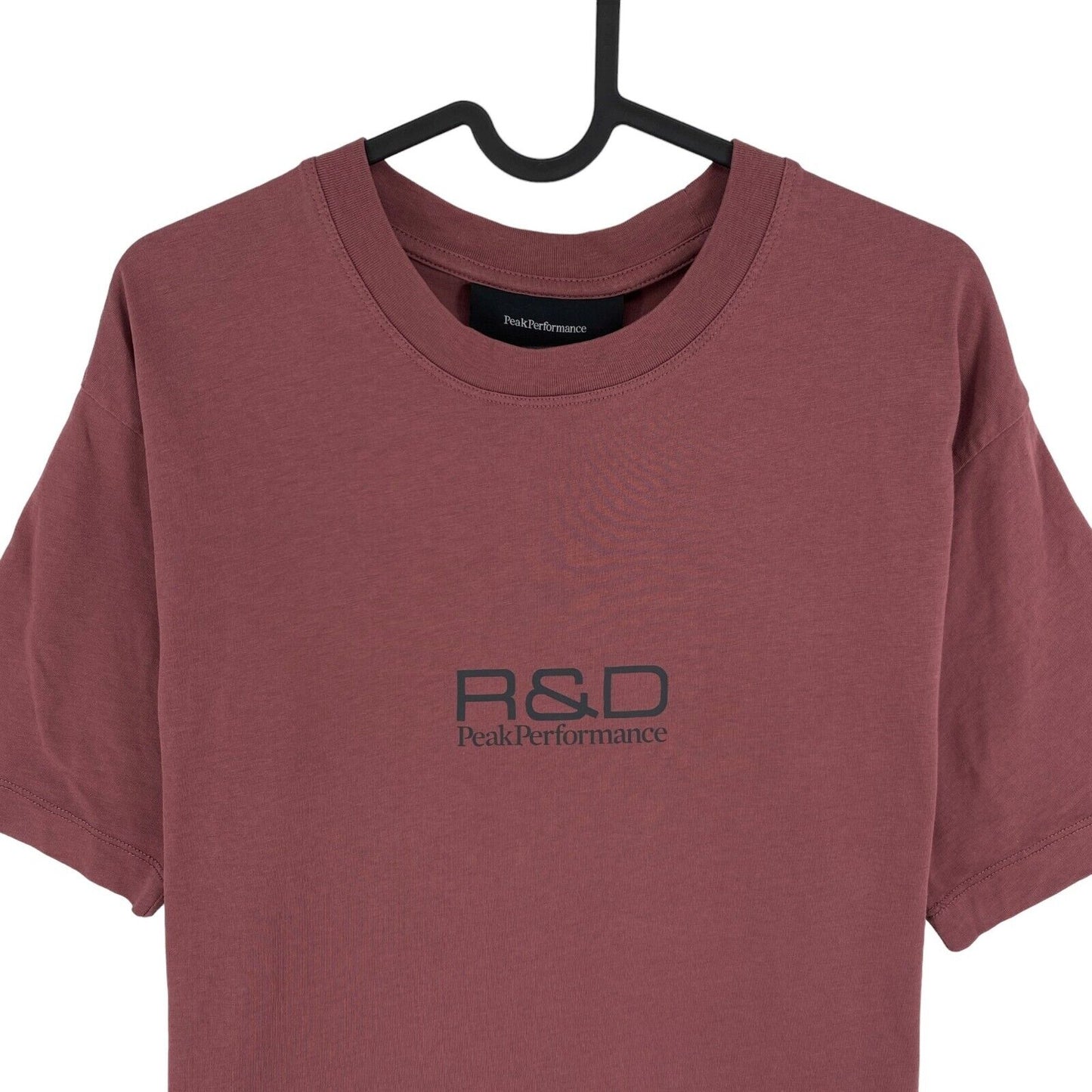 Peak Performance T-shirt décontracté à imprimé R&amp;D rose foncé taille S