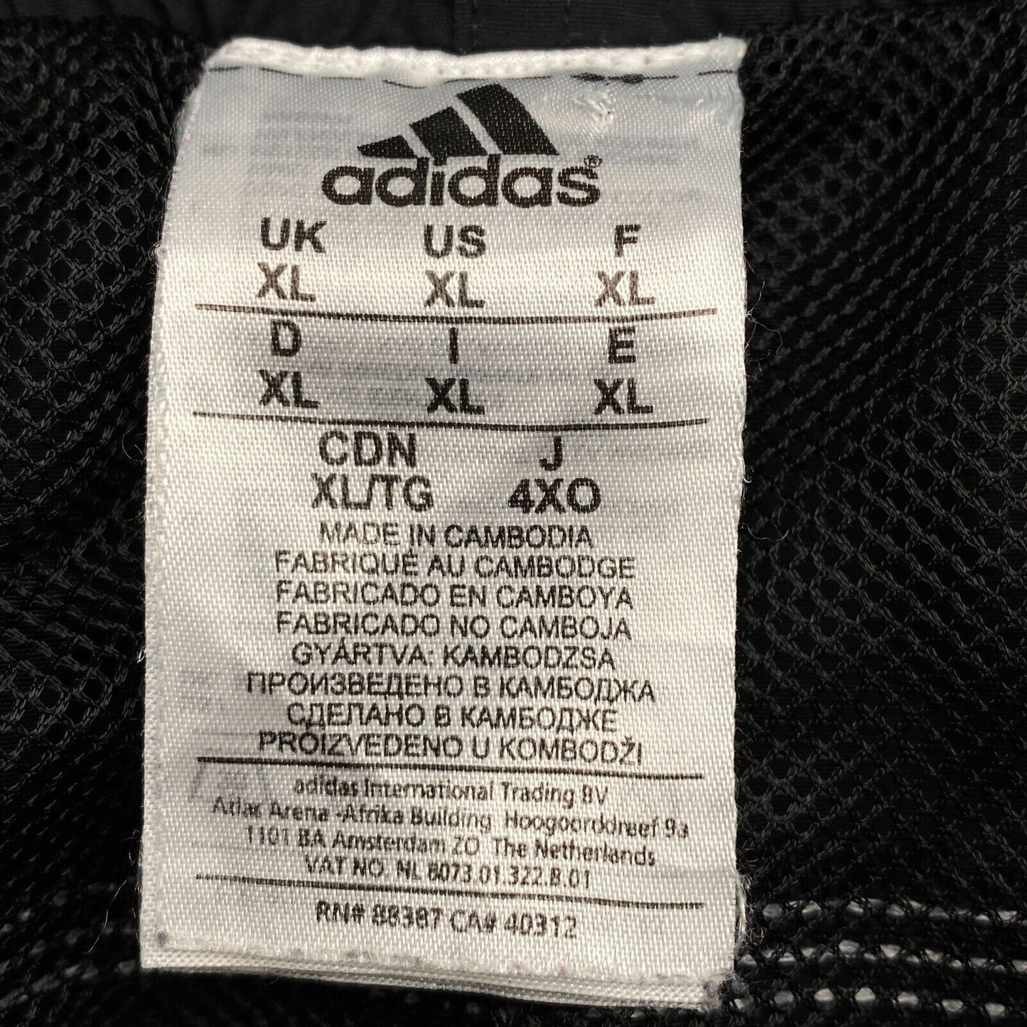 adidas Black Activewear Shorts Size XL