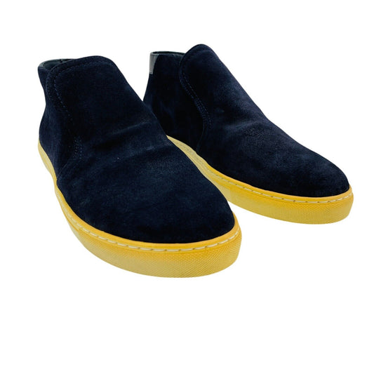 Tommy Hilfiger Mens Navy Blue Suede Leather Slip On Shoes EU 44 US 11 UK 10