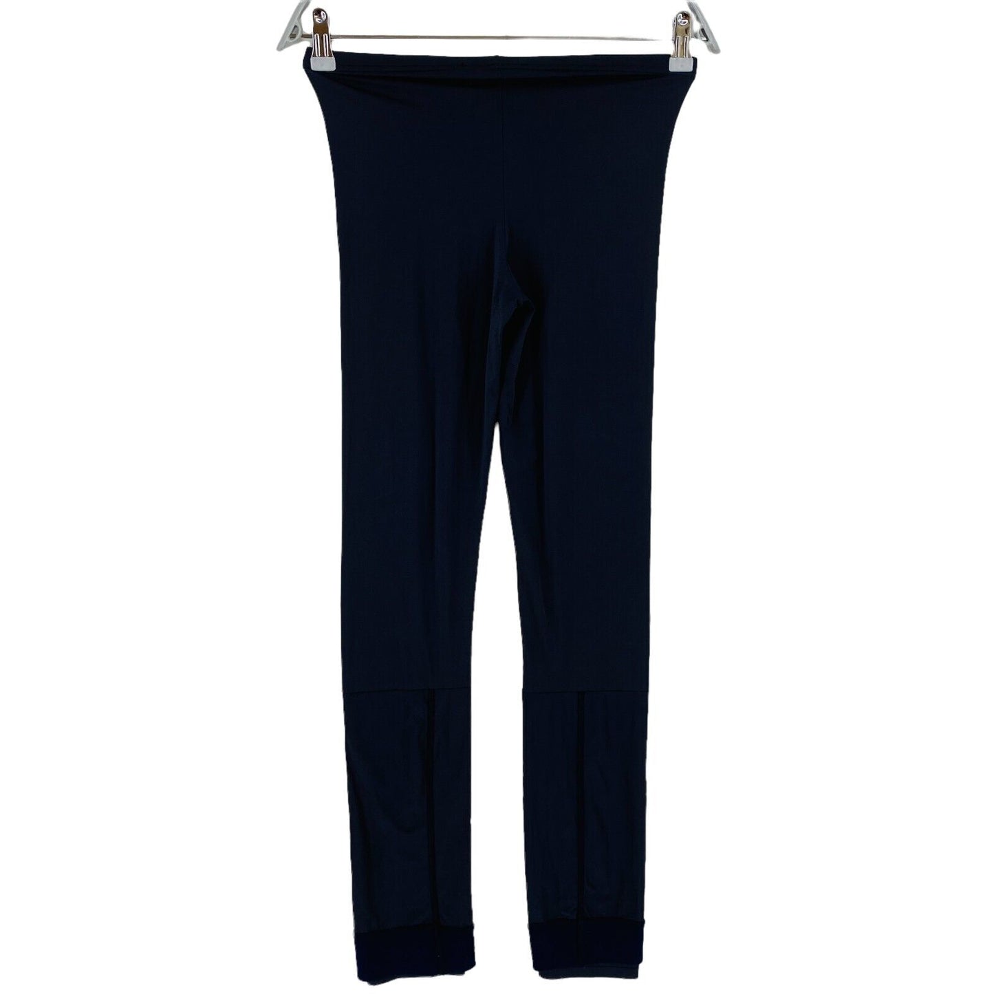 LAK Navy Blue Straight Jersey Legging Trousers Pants Size M W25 L32