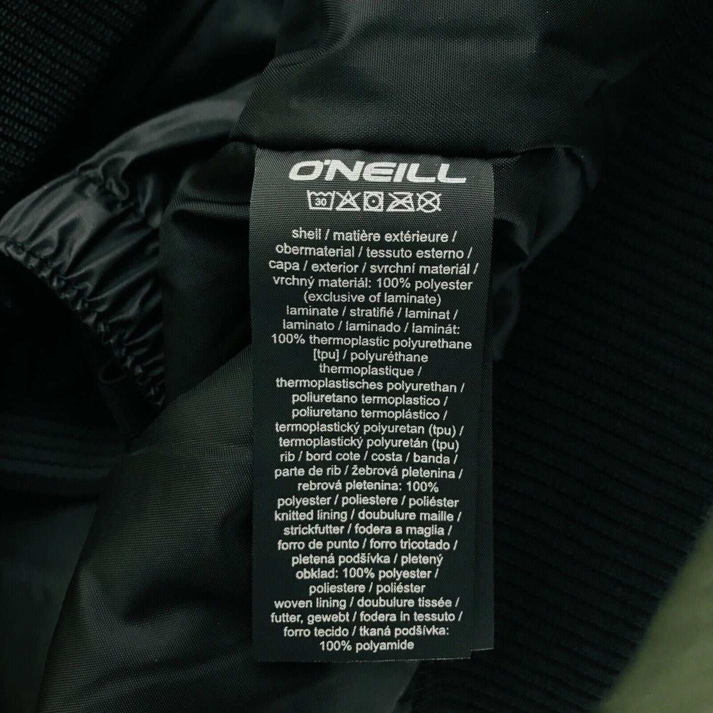 O'NEILL Decode Bomber Olive Green Waterproof Ski Jacket Size M