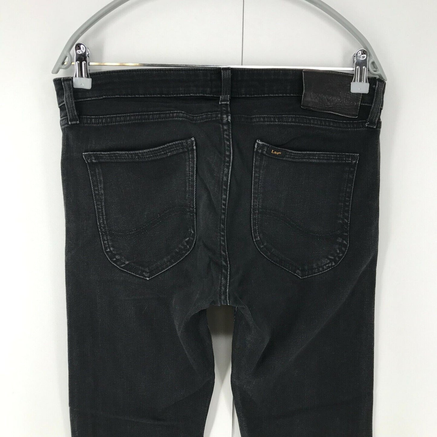 Lee MALONE Dark Grey Skinny Fit Jeans Size W31 L32