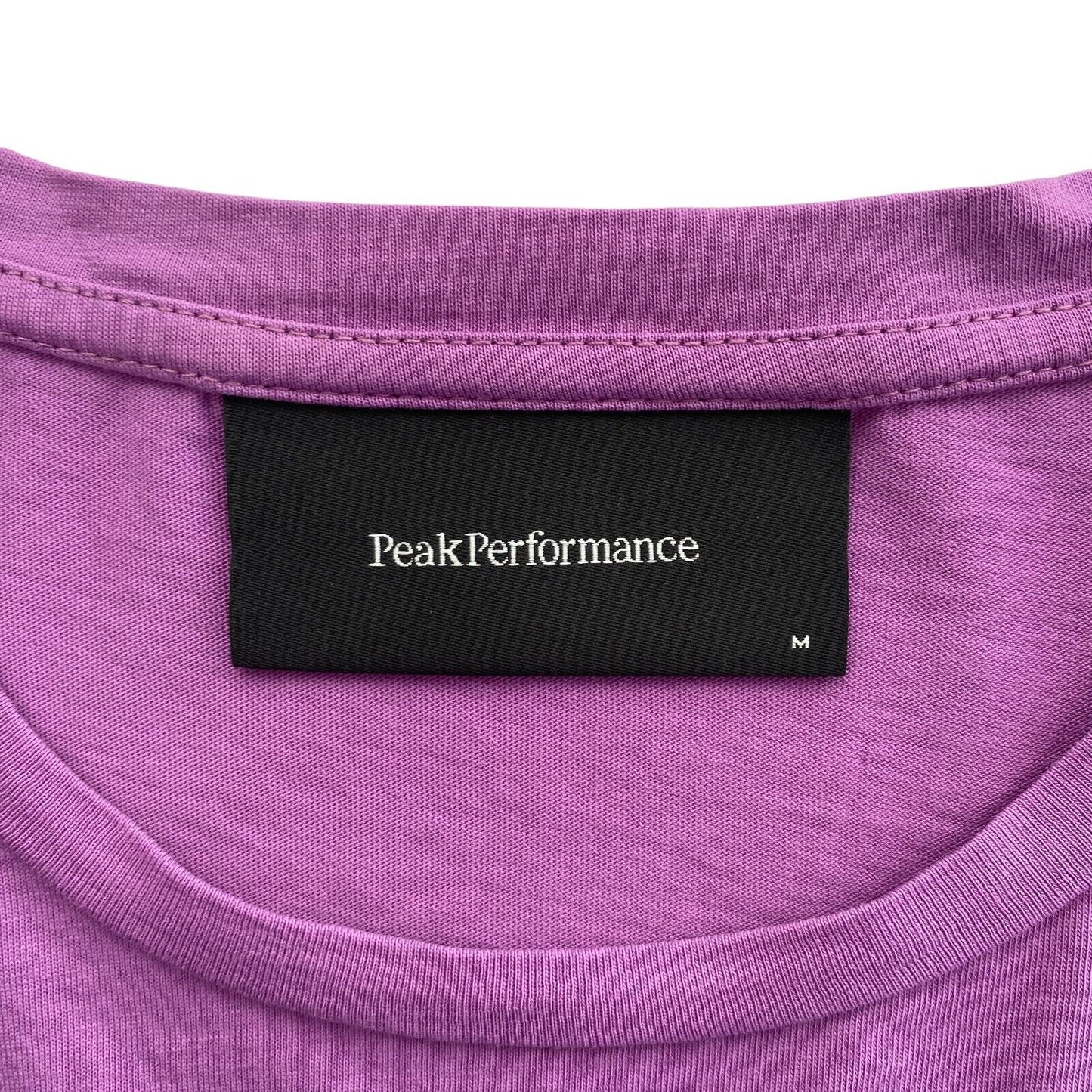 Peak Performance Purple Release Crew Neck T Shirt Size M