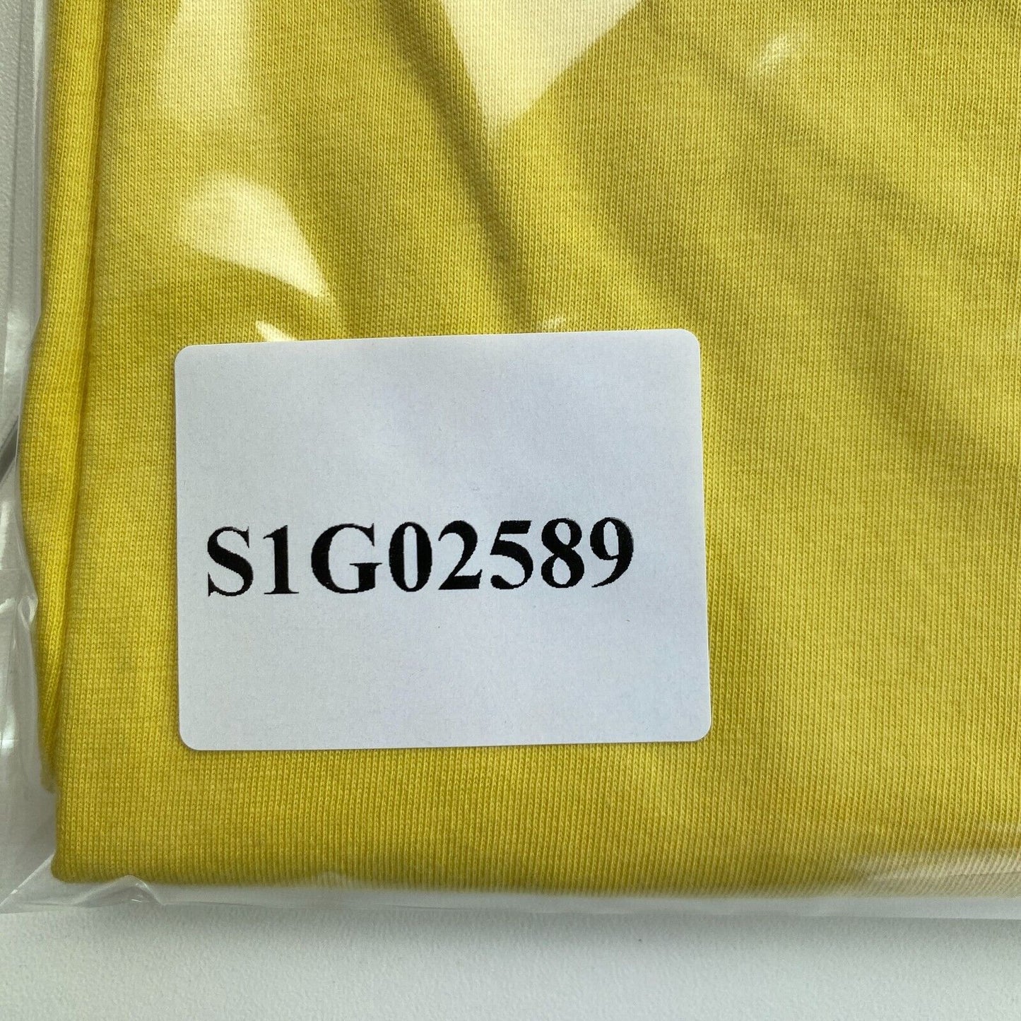 GANT T-shirt à col rond coupe régulière jaune Original taille L