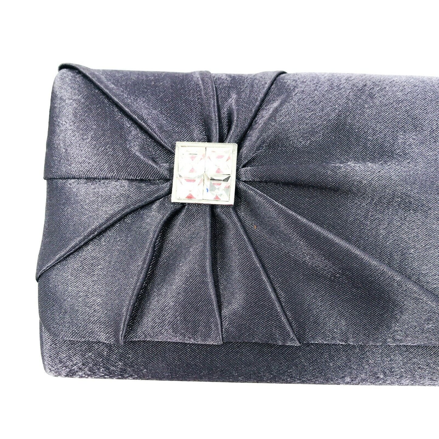 Olga Berg Grey Designer Clutch Bag